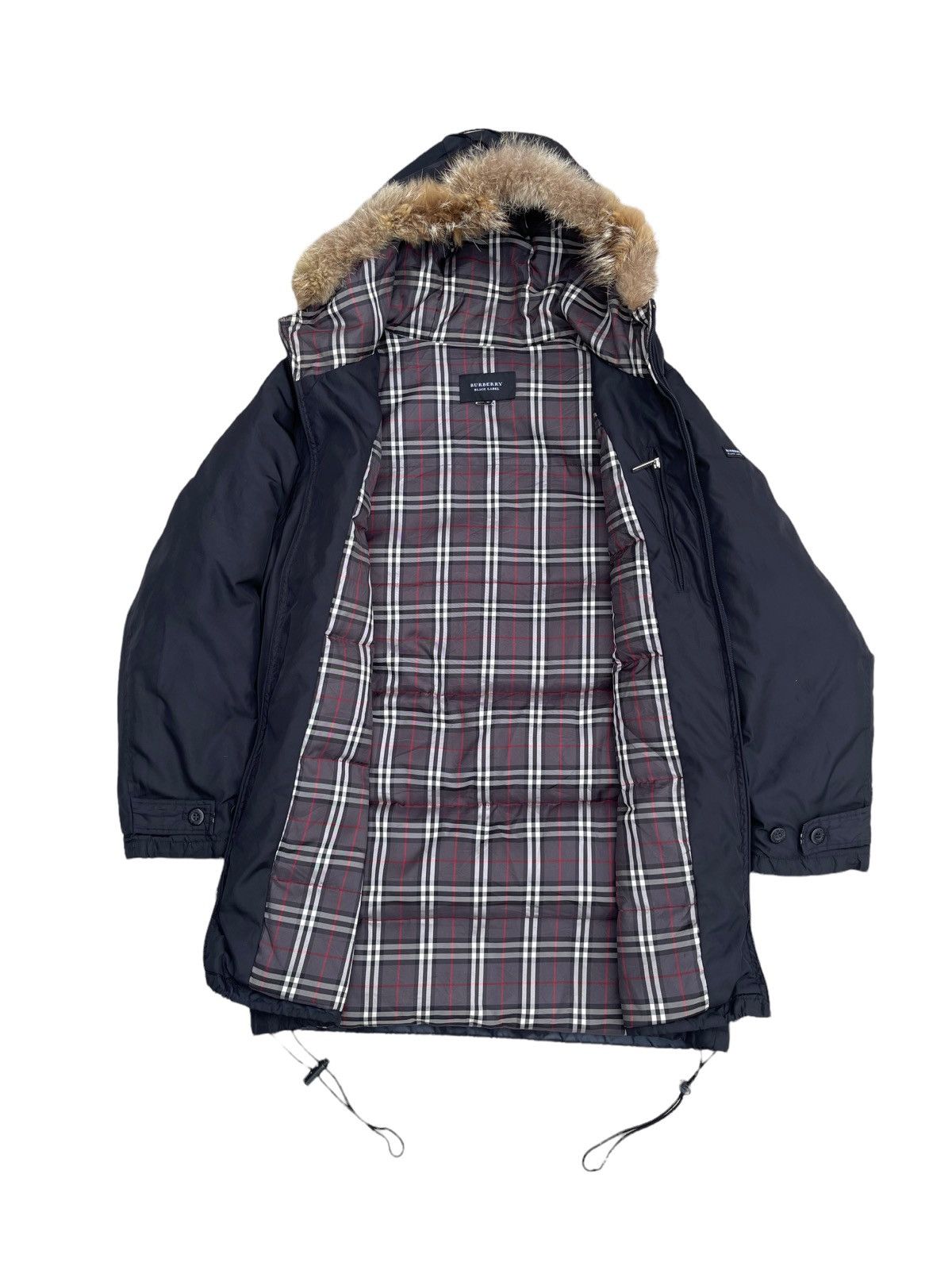 Burberry Black Label Parka Down NovaCheck Jacket