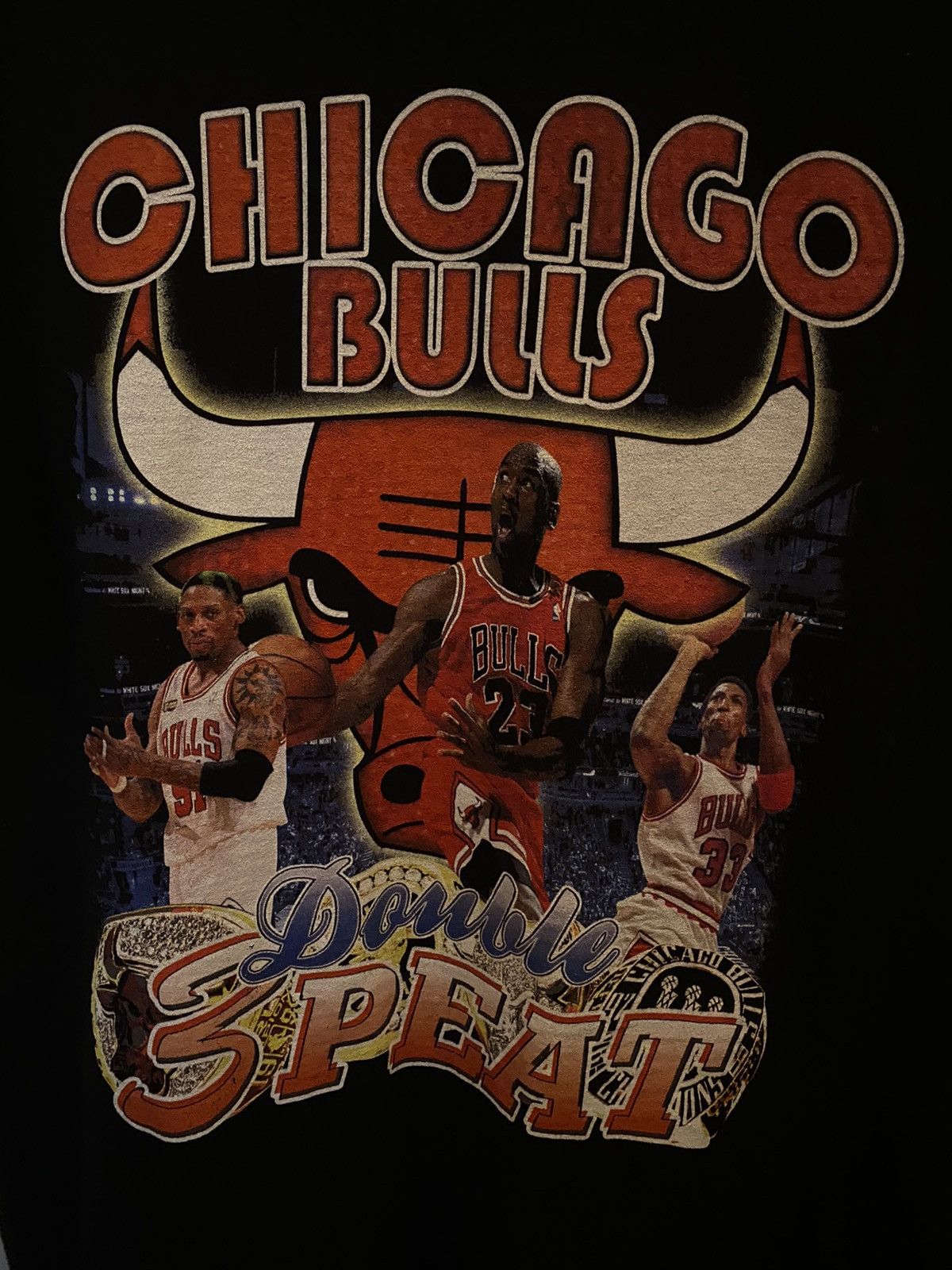 NBA × Vintage Vintage Chicago bulls t-shirt Size US M / EU 48-50 / 2 - 2 Thumbnail