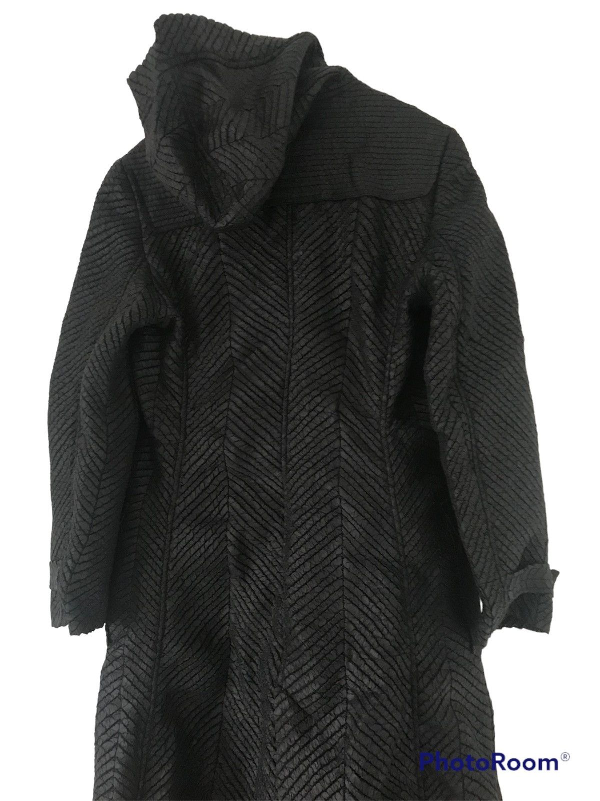 Issey Miyake × Japanese Brand 💥ACCEPT OFFER💥 Yoshiki Hishinuma Black Pleated Duffle Coat Size M / US 6-8 / IT 42-44 - 10 Thumbnail