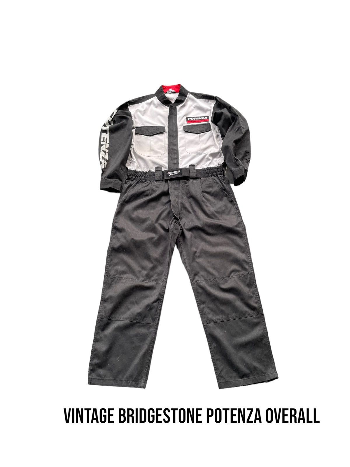 Japanese Brand Vintage Bridgestone Potenza Overall Size US 34 / EU 50 - 1 Thumbnail