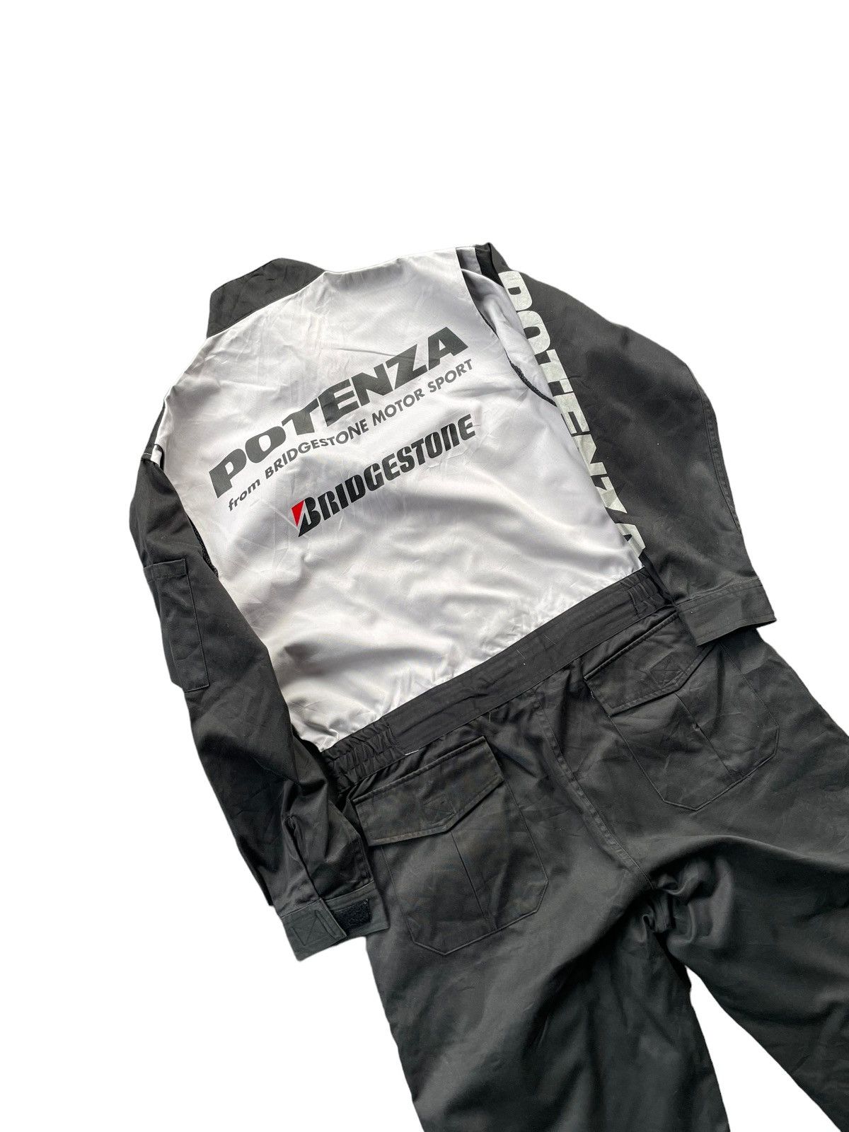 Japanese Brand Vintage Bridgestone Potenza Overall Size US 34 / EU 50 - 9 Thumbnail