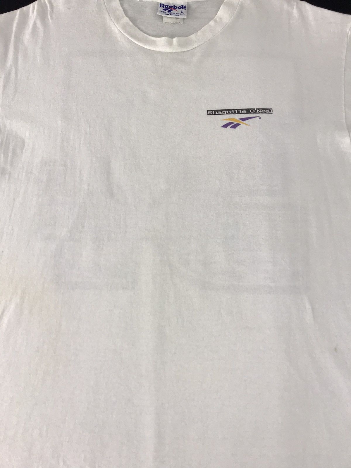 Reebok Reebok Shaquille O’Neal 34 Big Logo Tee Printed Size XL Size US XL / EU 56 / 4 - 3 Thumbnail