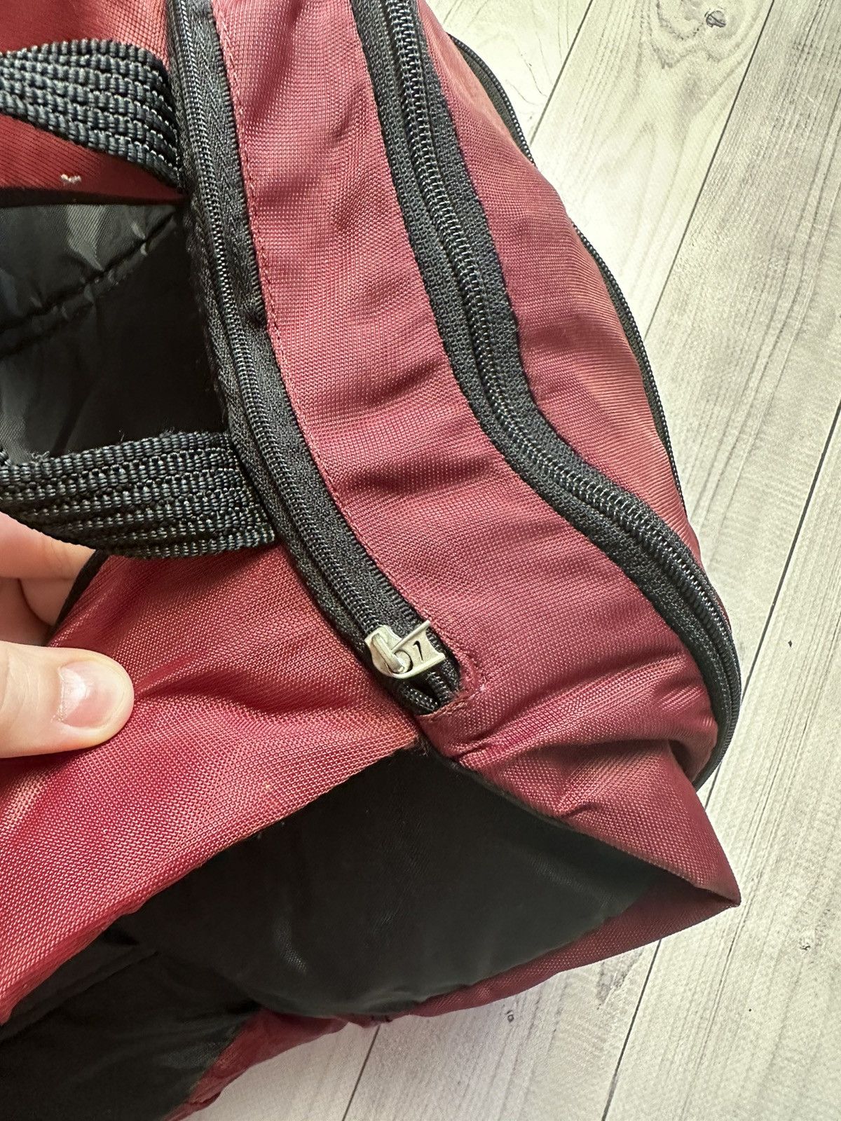 Nike × Vintage Vintage Nike Arsenal soccer bagpack rare Size ONE SIZE - 7 Thumbnail