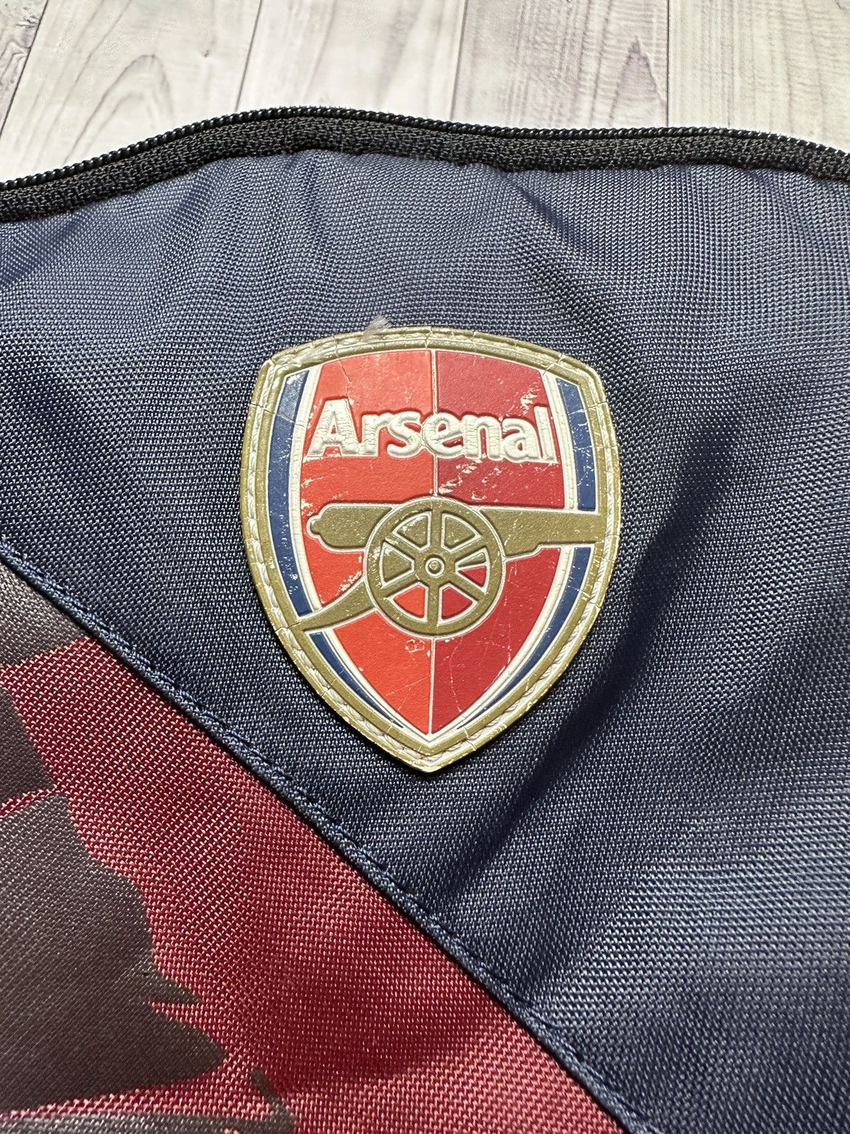 Nike × Vintage Vintage Nike Arsenal soccer bagpack rare Size ONE SIZE - 3 Thumbnail