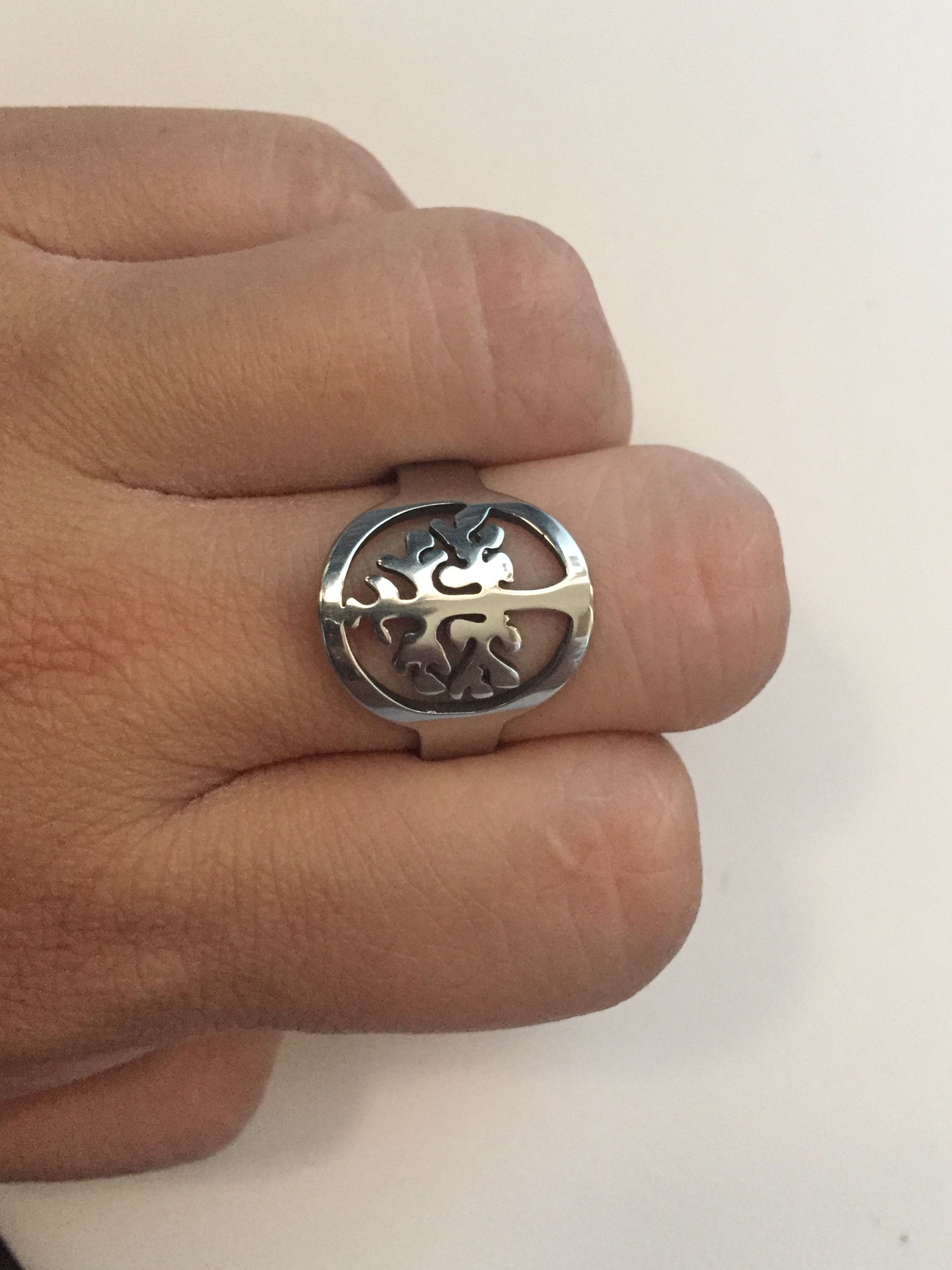 Jewelry Life tree Stainless Steel Ring - size 8.5 Size ONE SIZE - 3 Thumbnail