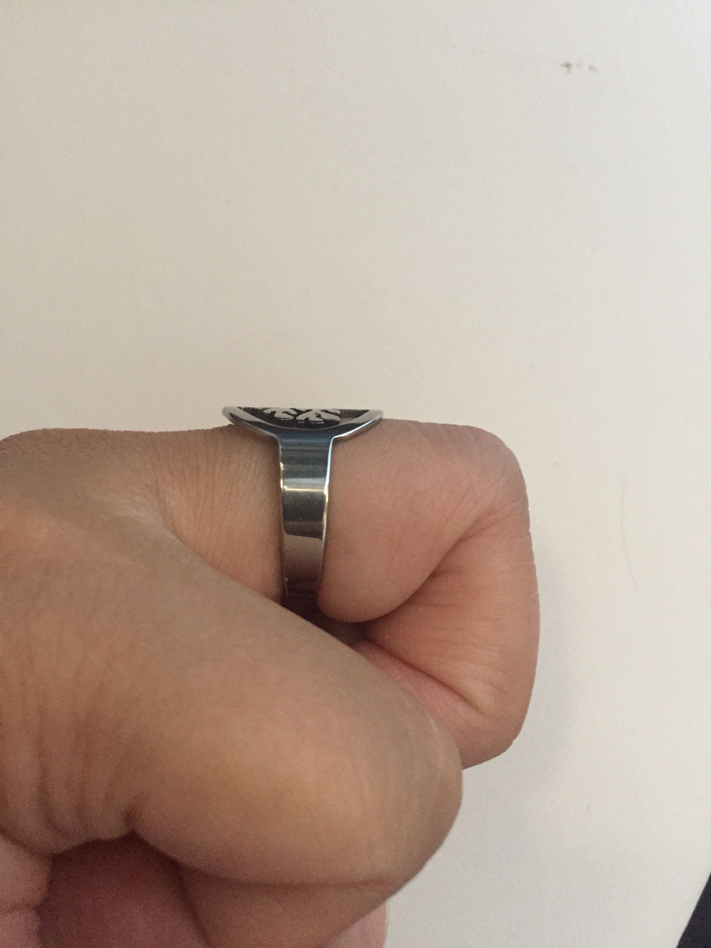 Jewelry Life tree Stainless Steel Ring - size 8.5 Size ONE SIZE - 4 Thumbnail
