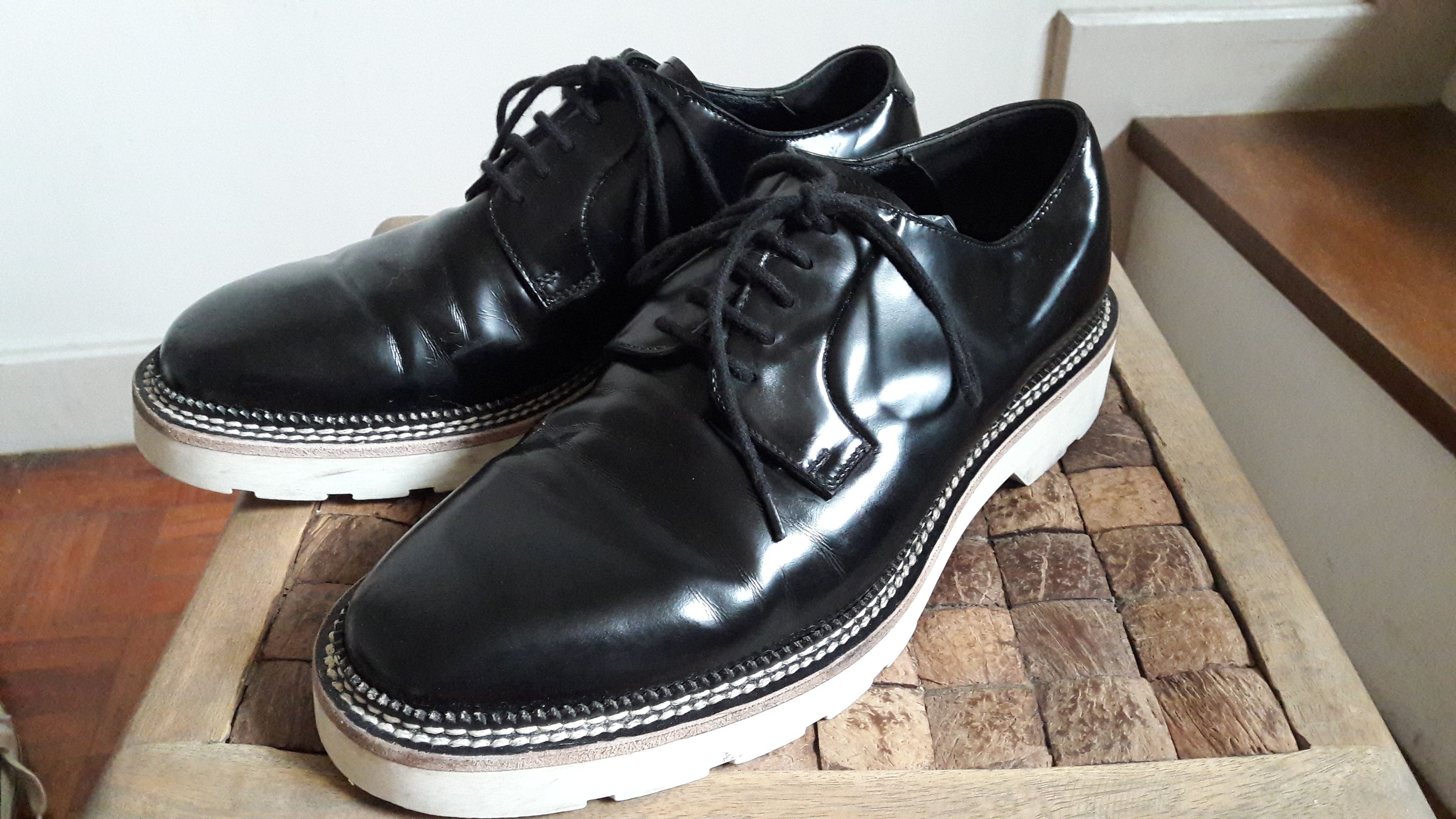 Alexander McQueen Alexander McQueen Black Derby Size 41 Made In Italy Size US 8 / EU 41 - 5 Thumbnail