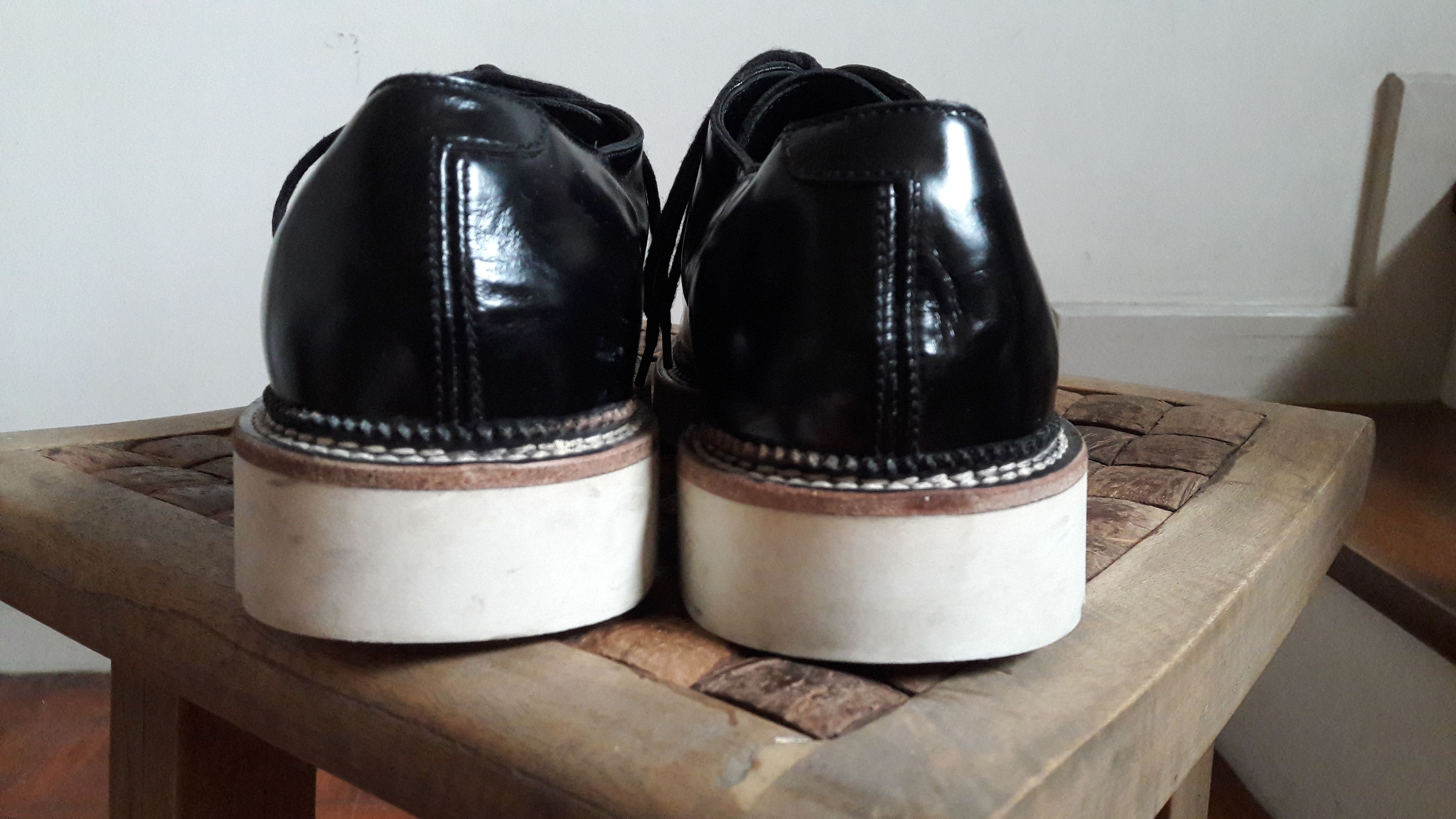 Alexander McQueen Alexander McQueen Black Derby Size 41 Made In Italy Size US 8 / EU 41 - 6 Thumbnail