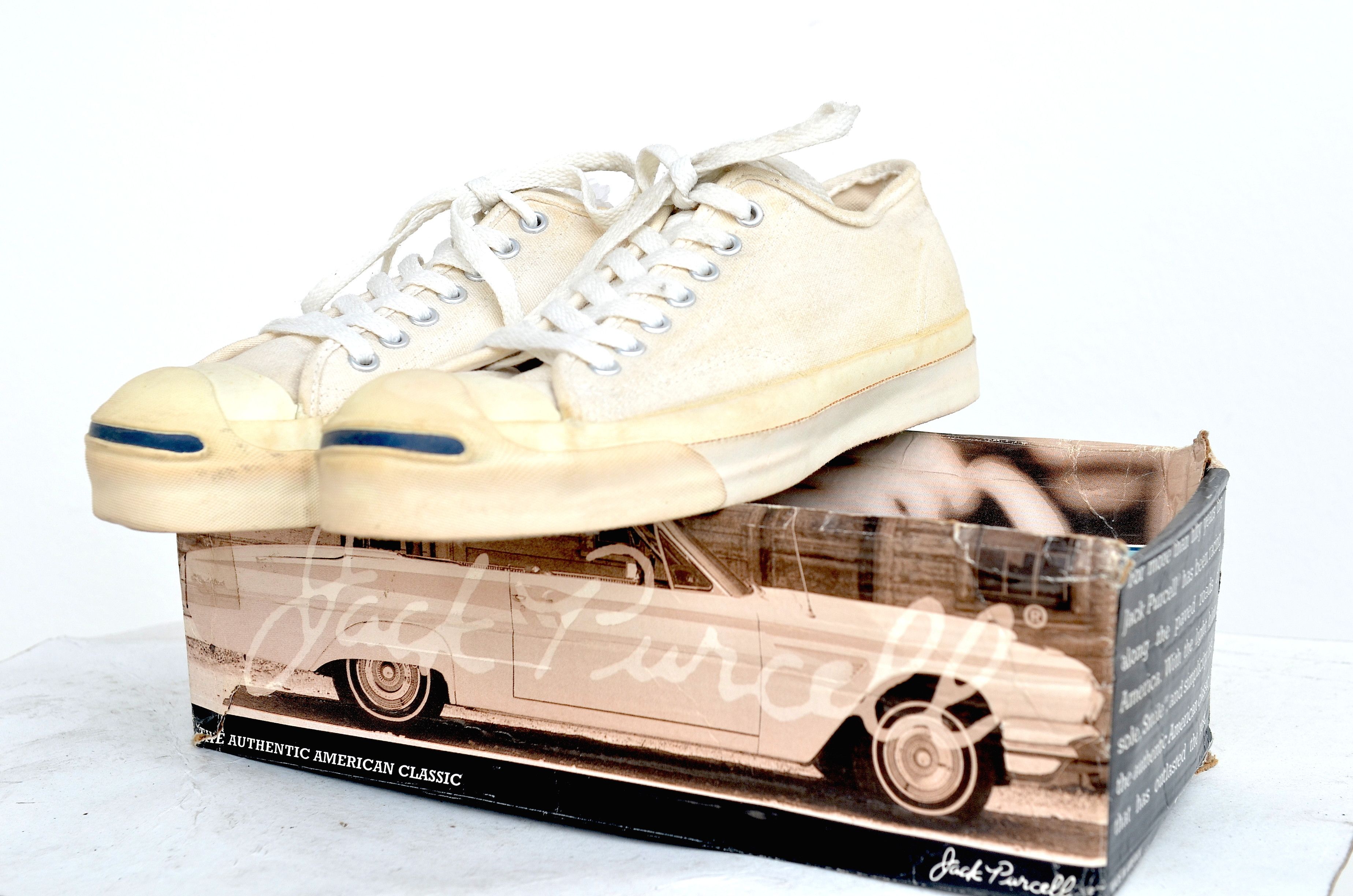 Converse VINTAGE CONVERSE JACK PURCELL MADE IN USA Size US 7.5 / EU 40-41 - 10 Thumbnail