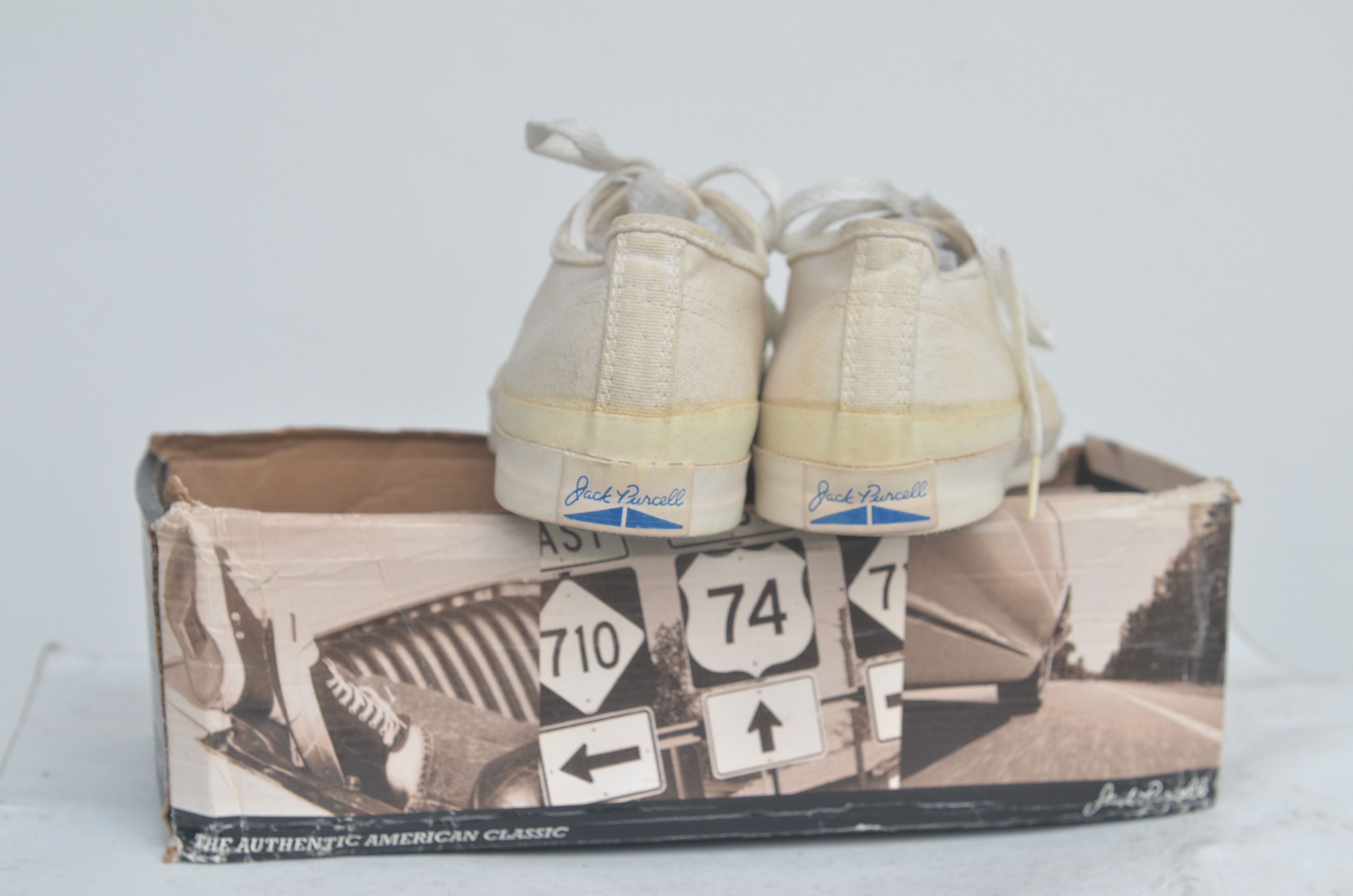 Converse VINTAGE CONVERSE JACK PURCELL MADE IN USA Size US 7.5 / EU 40-41 - 6 Thumbnail