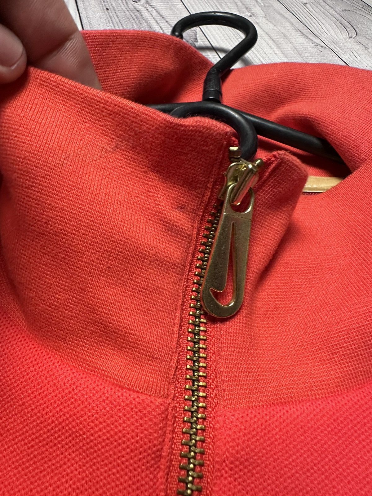 Nike × Vintage Vintage Nike Ronaldinho track jacket size XL red rare r10 Size US XL / EU 56 / 4 - 8 Thumbnail