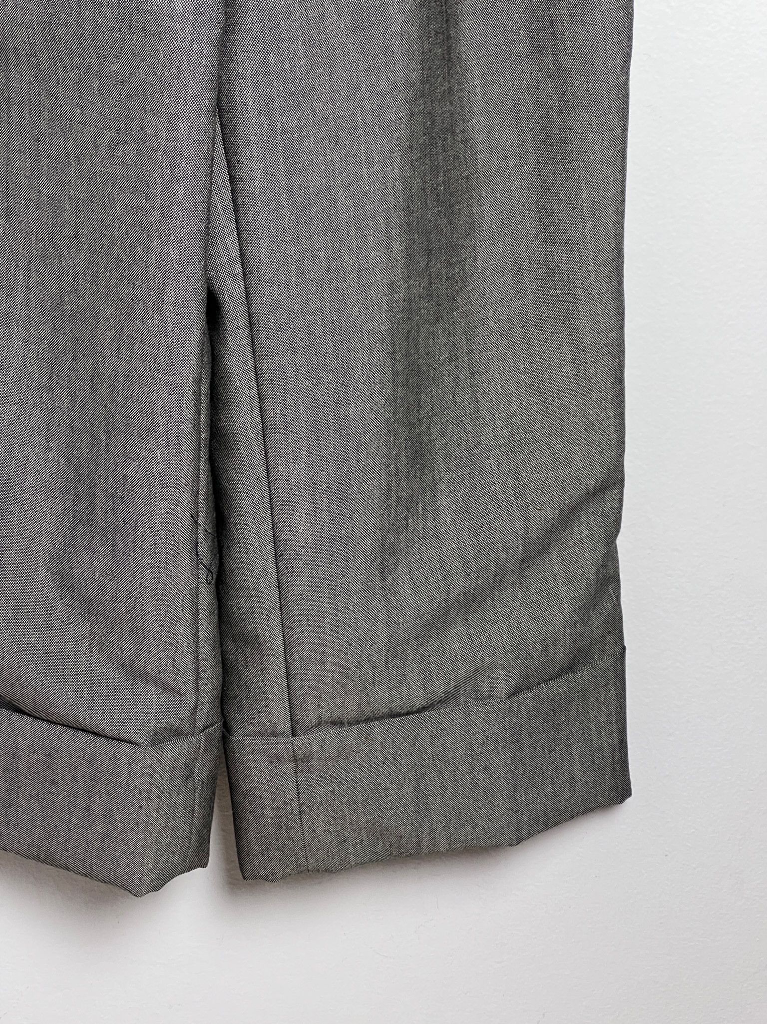 Thom Browne Wool Blend Trousers with Suspenders Size 26" / US 2 / IT 38 - 5 Thumbnail