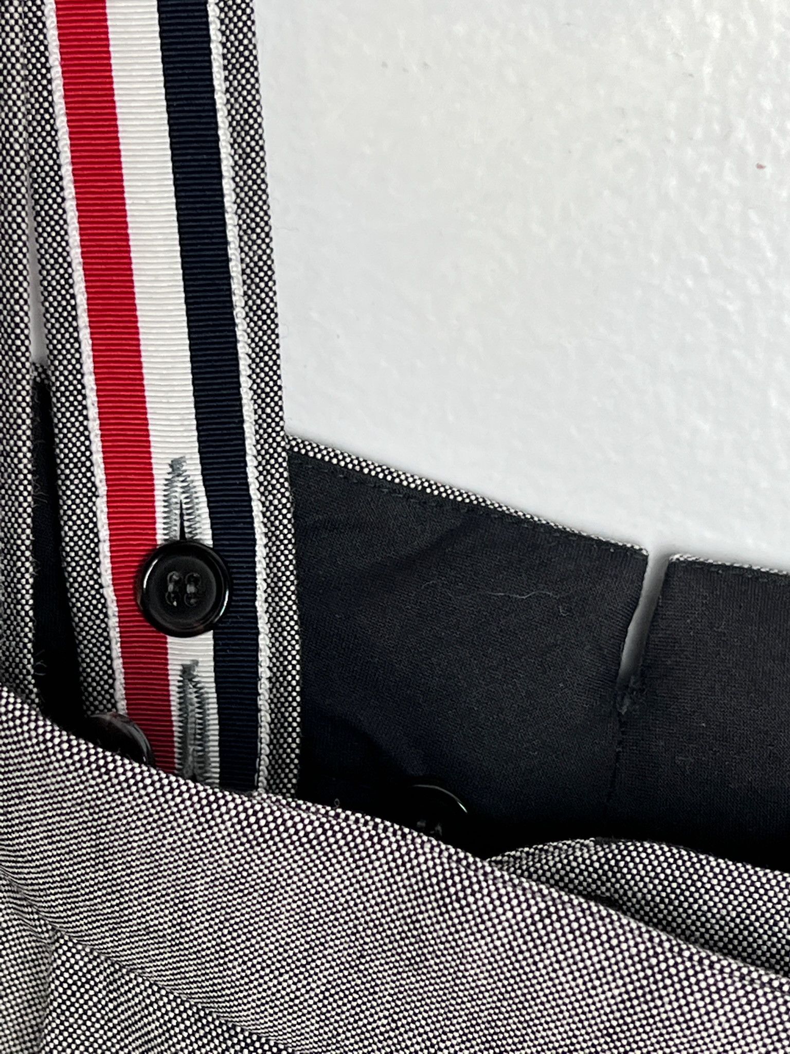 Thom Browne Wool Blend Trousers with Suspenders Size 26" / US 2 / IT 38 - 3 Thumbnail
