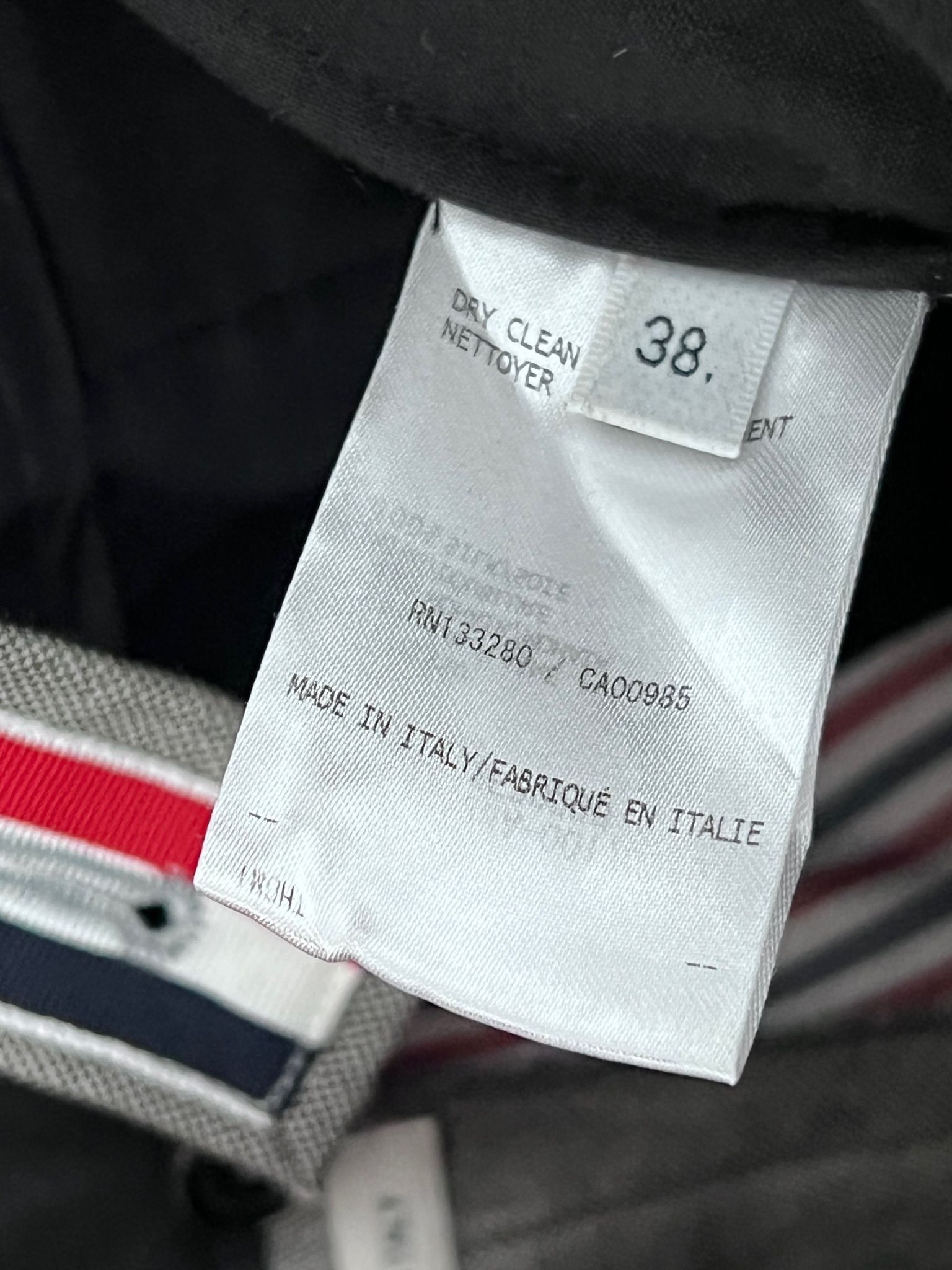Thom Browne Wool Blend Trousers with Suspenders Size 26" / US 2 / IT 38 - 10 Thumbnail