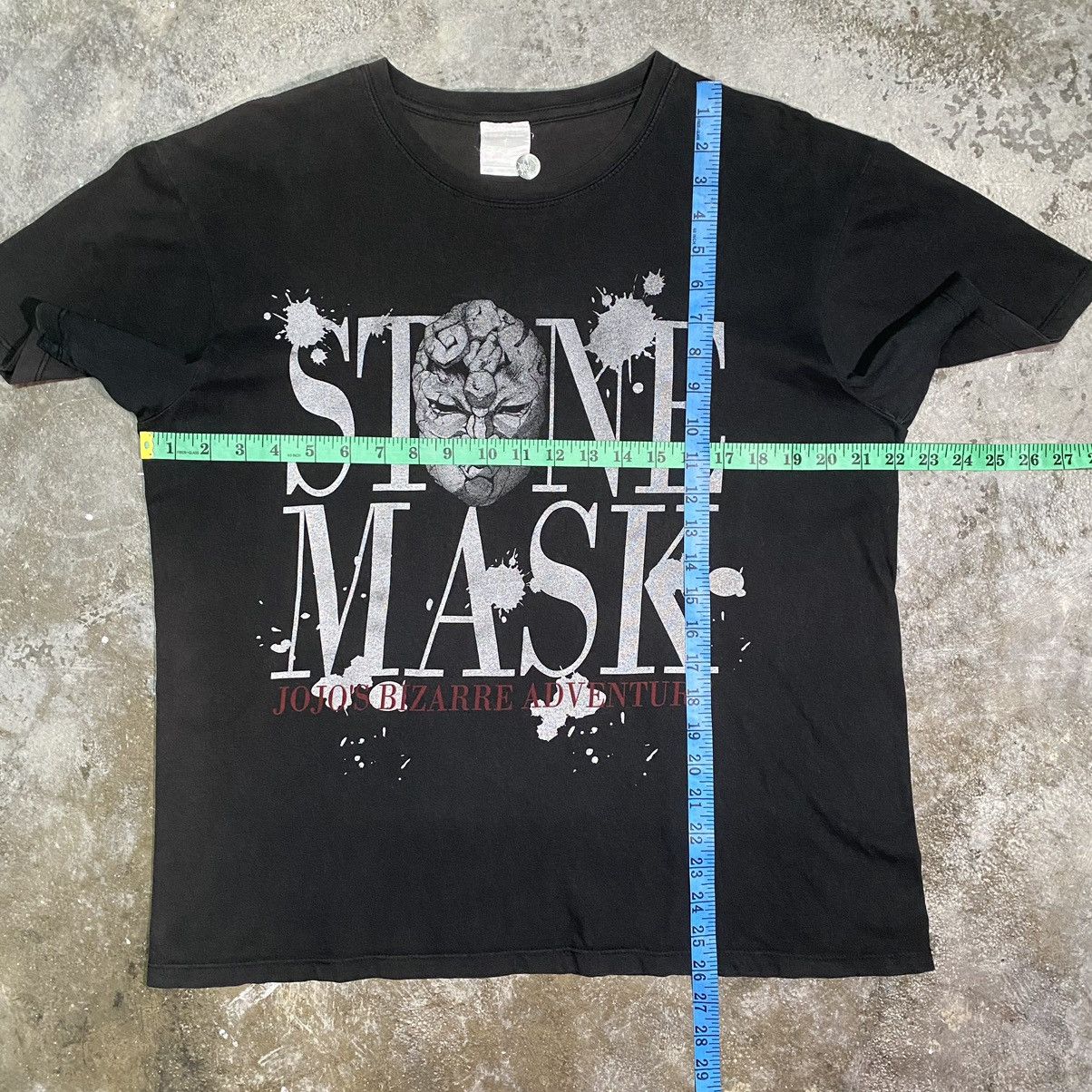 Anime × Japanese Brand × Vintage JOJO’S BIZARRE ADVENTURE STONE MASK ANIME T SHIRT Size US L / EU 52-54 / 3 - 11 Thumbnail