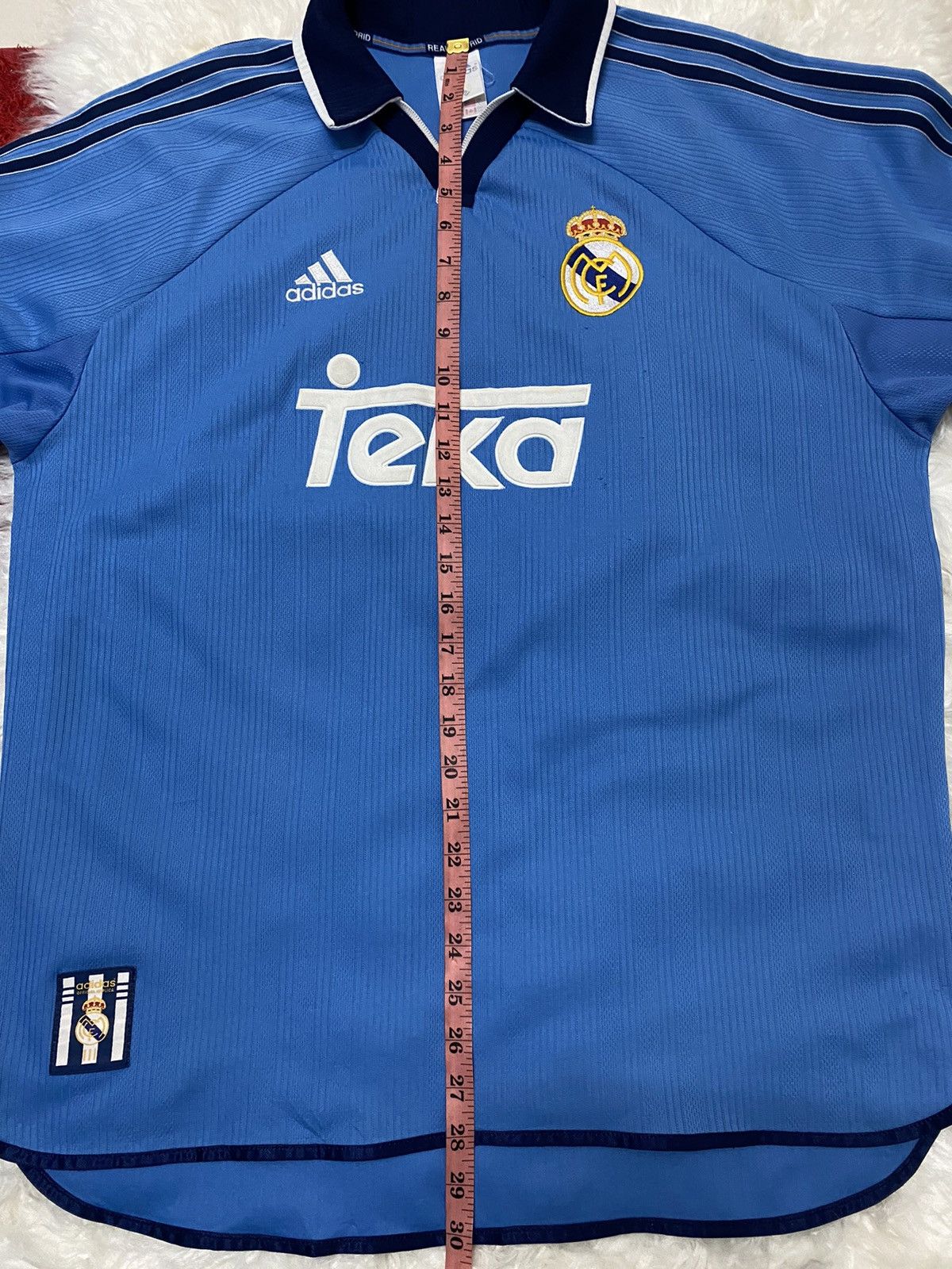 Adidas × Vintage VINTAGE 99-00s AWAY JERSEY OF FIGO REAL MADRID Size US L / EU 52-54 / 3 - 21 Thumbnail