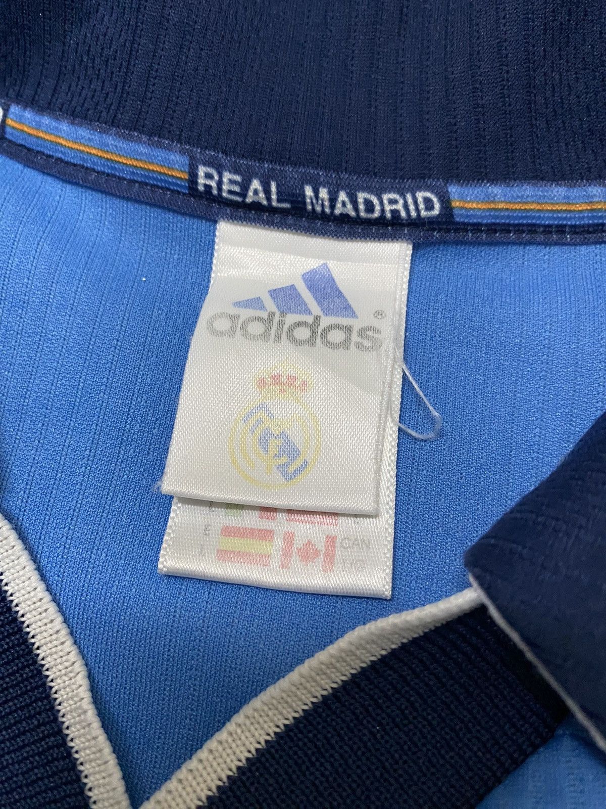 Adidas × Vintage VINTAGE 99-00s AWAY JERSEY OF FIGO REAL MADRID Size US L / EU 52-54 / 3 - 13 Thumbnail