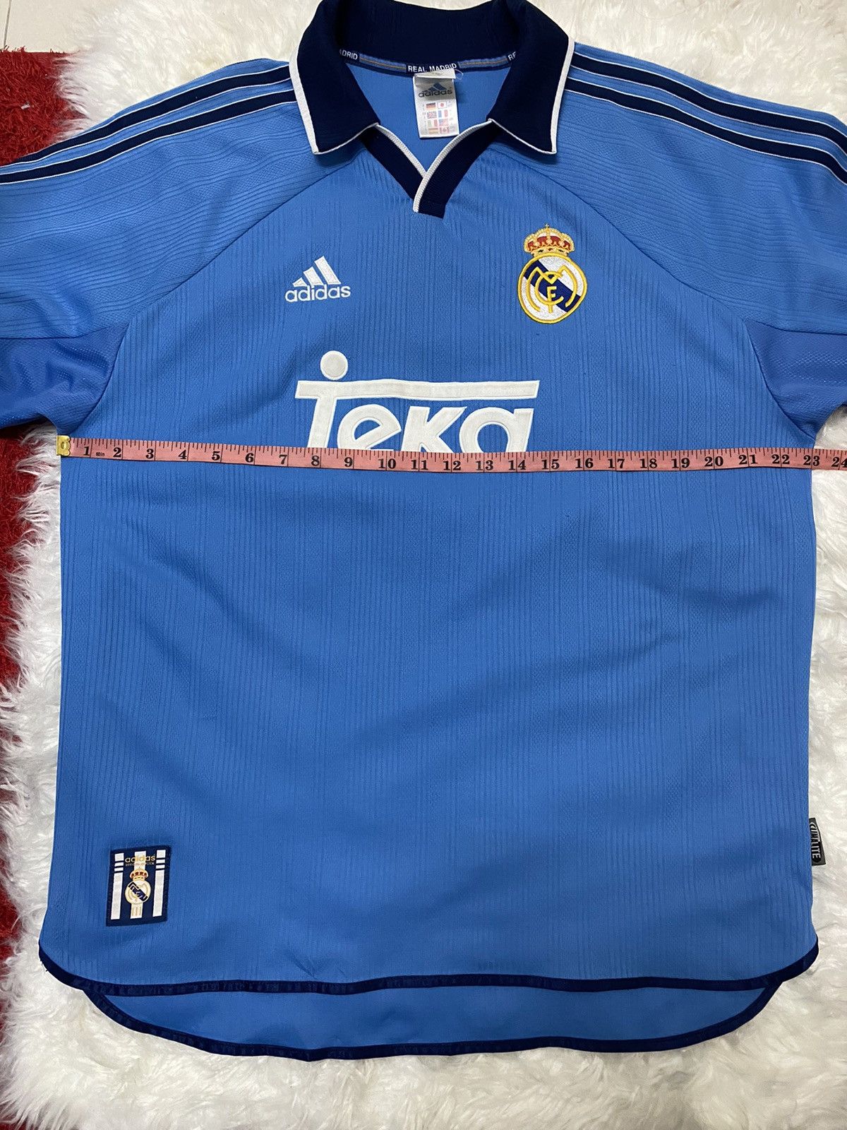 Adidas × Vintage VINTAGE 99-00s AWAY JERSEY OF FIGO REAL MADRID Size US L / EU 52-54 / 3 - 20 Thumbnail
