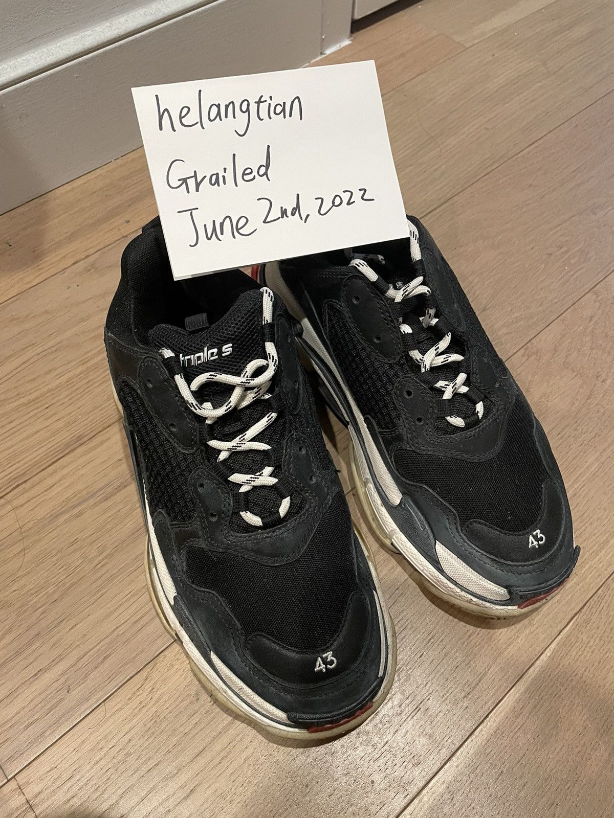 Balenciaga Balenciaga Triple S Size US 10 / EU 43 - 7 Thumbnail