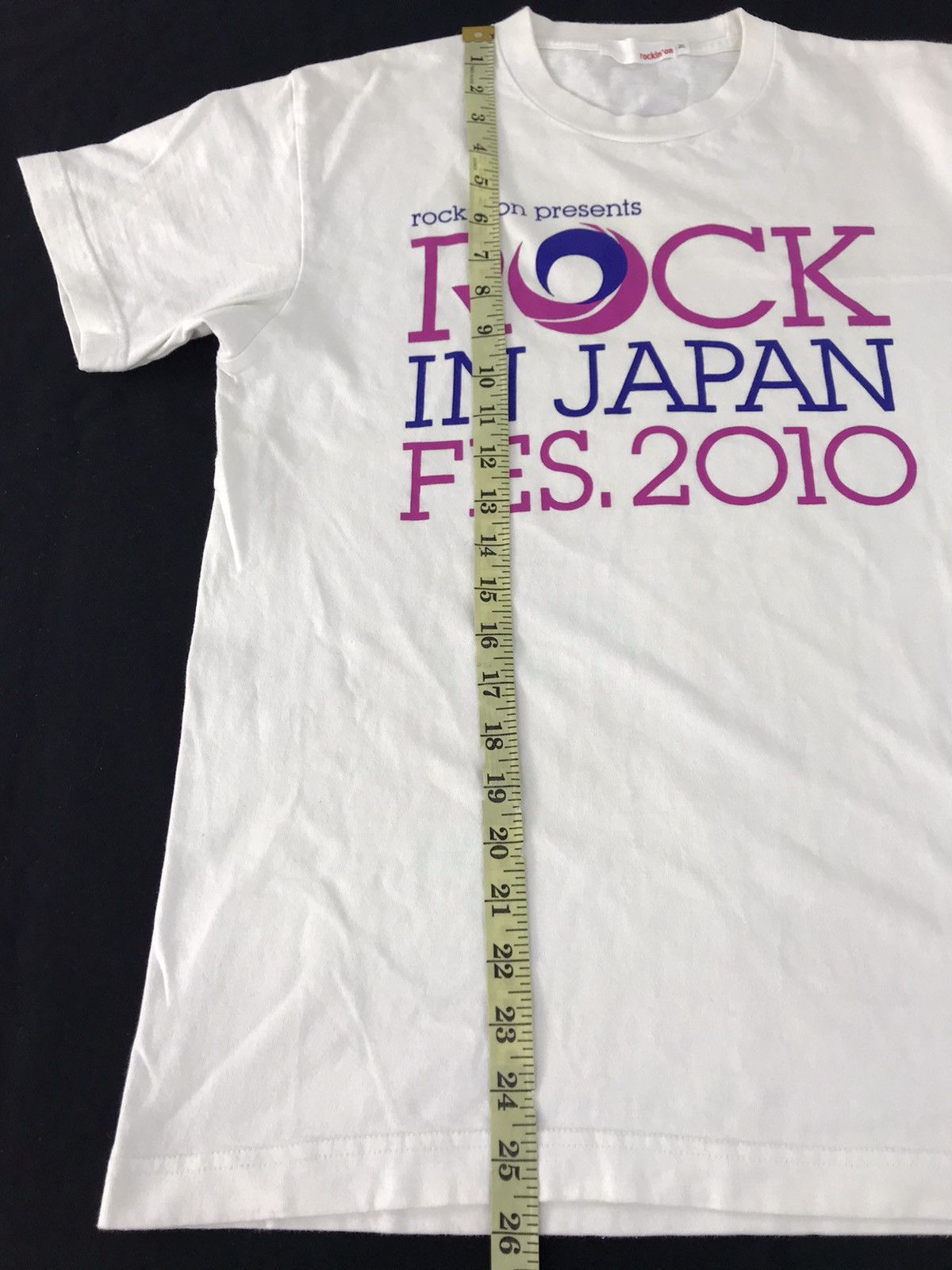 Band Tees Rock In Japan Festival 2010 Japanese Band Line Up Tee Size US S / EU 44-46 / 1 - 8 Thumbnail
