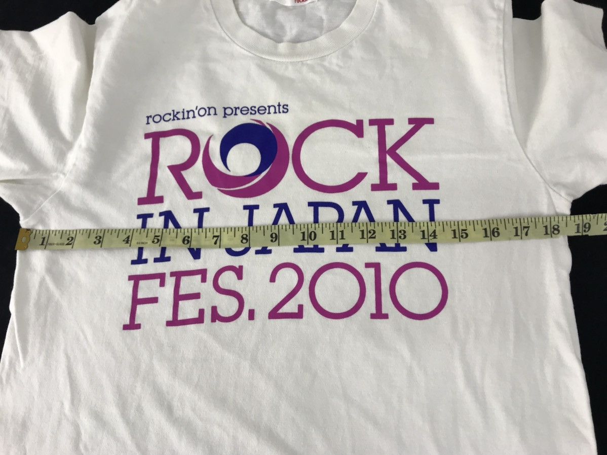 Band Tees Rock In Japan Festival 2010 Japanese Band Line Up Tee Size US S / EU 44-46 / 1 - 7 Thumbnail
