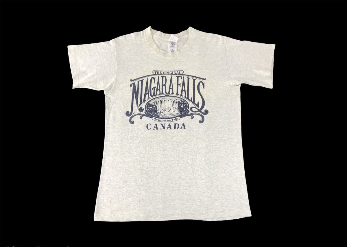 Fruit Of The Loom Niagara Falls Horseshoe Canada Big Logo Tee Size L Size US L / EU 52-54 / 3 - 1 Thumbnail