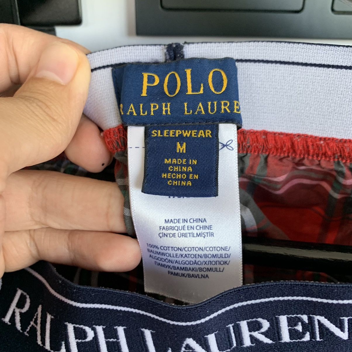 Polo Ralph Lauren Polo Ralph Lauren Pajama Pants Trousers Check Striped Size US 32 / EU 48 - 3 Thumbnail