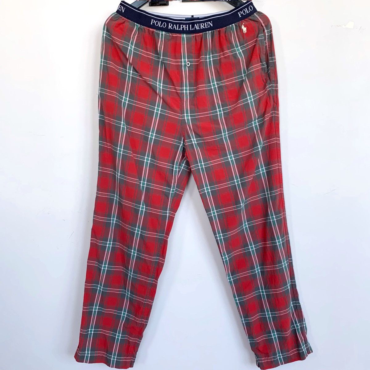 Polo Ralph Lauren Polo Ralph Lauren Pajama Pants Trousers Check Striped Size US 32 / EU 48 - 1 Thumbnail