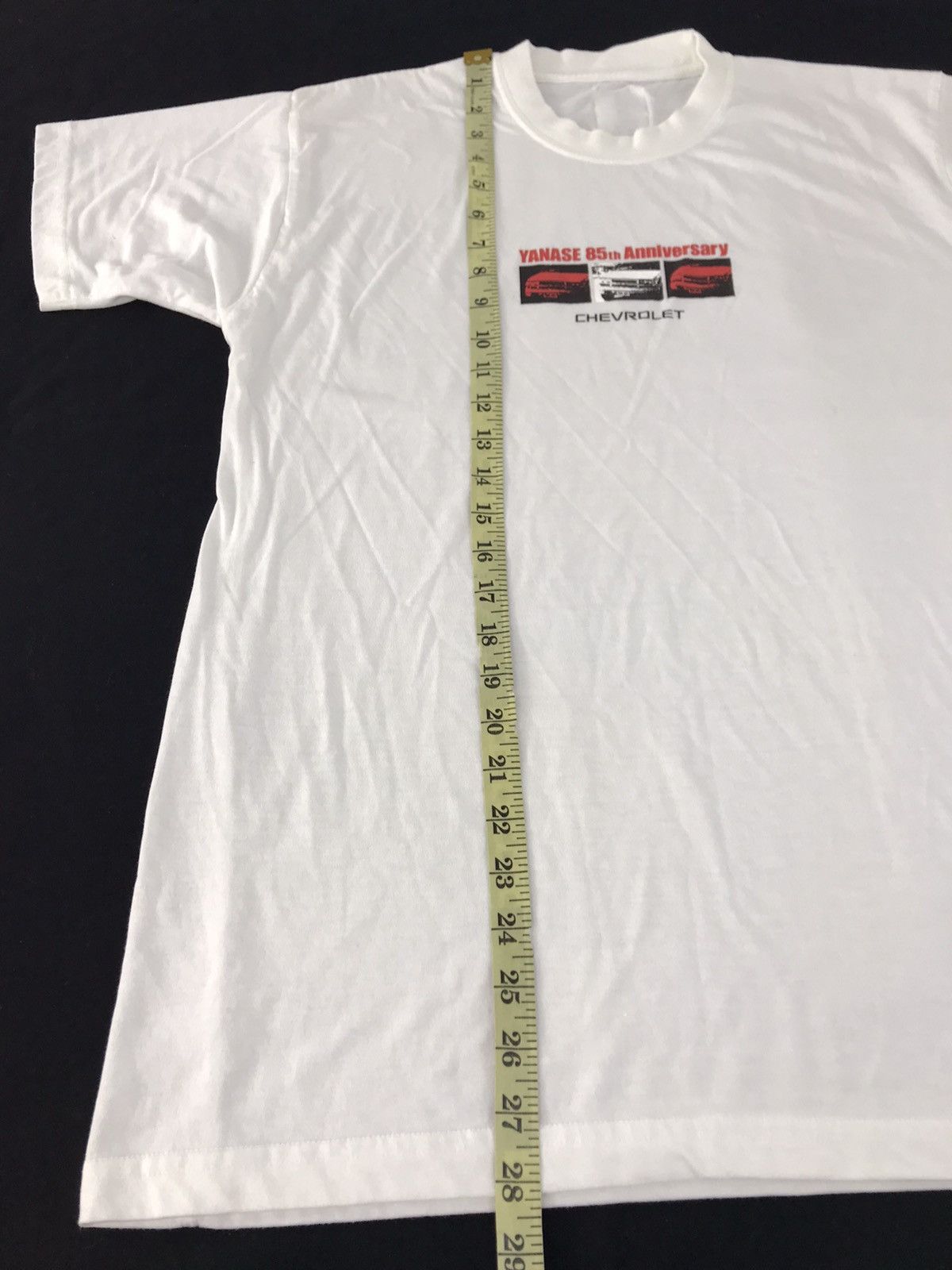 Japanese Brand Yanase 85th Anniversary Chevrolet Tee Printed Size M Size US M / EU 48-50 / 2 - 8 Thumbnail