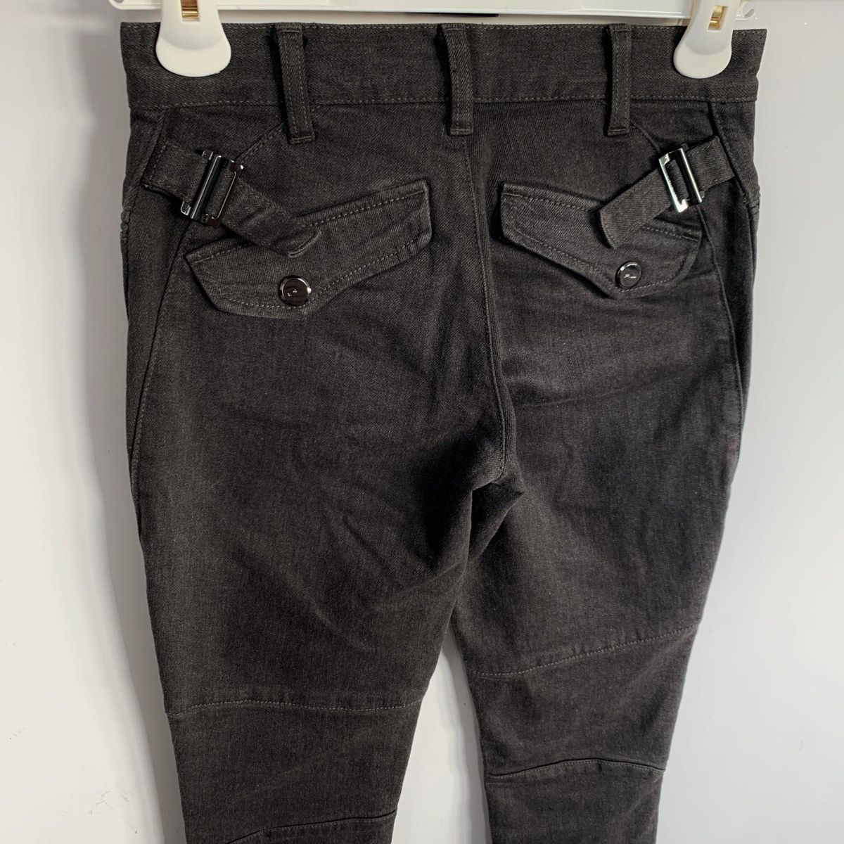 Ralph Lauren Black Label Ralph Lauren Biker Pants Jeans Zip Trousers 888 Size 26" / US 2 / IT 38 - 5 Thumbnail