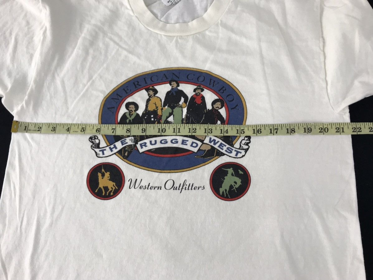 Vintage American Cowboy Rugged Western Wear Fits Tee Size L Size US L / EU 52-54 / 3 - 6 Thumbnail