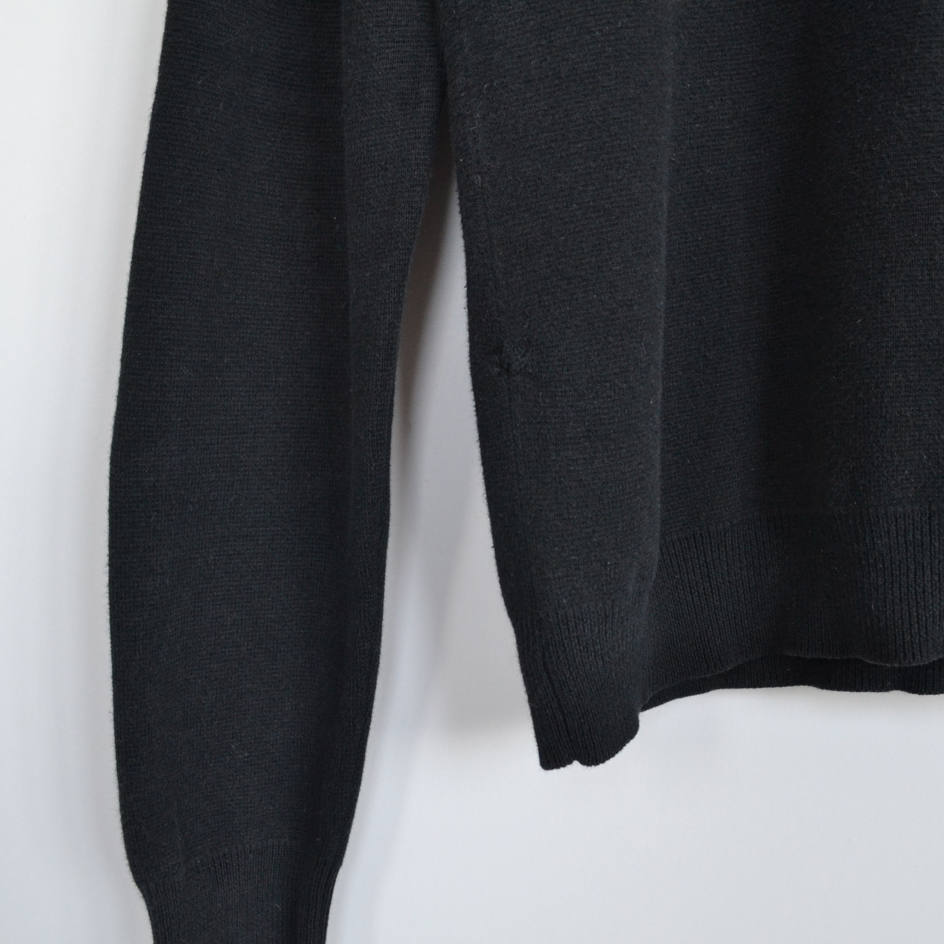 VERSACE Sweater Knit Black Logo Jumper Medusa Black S