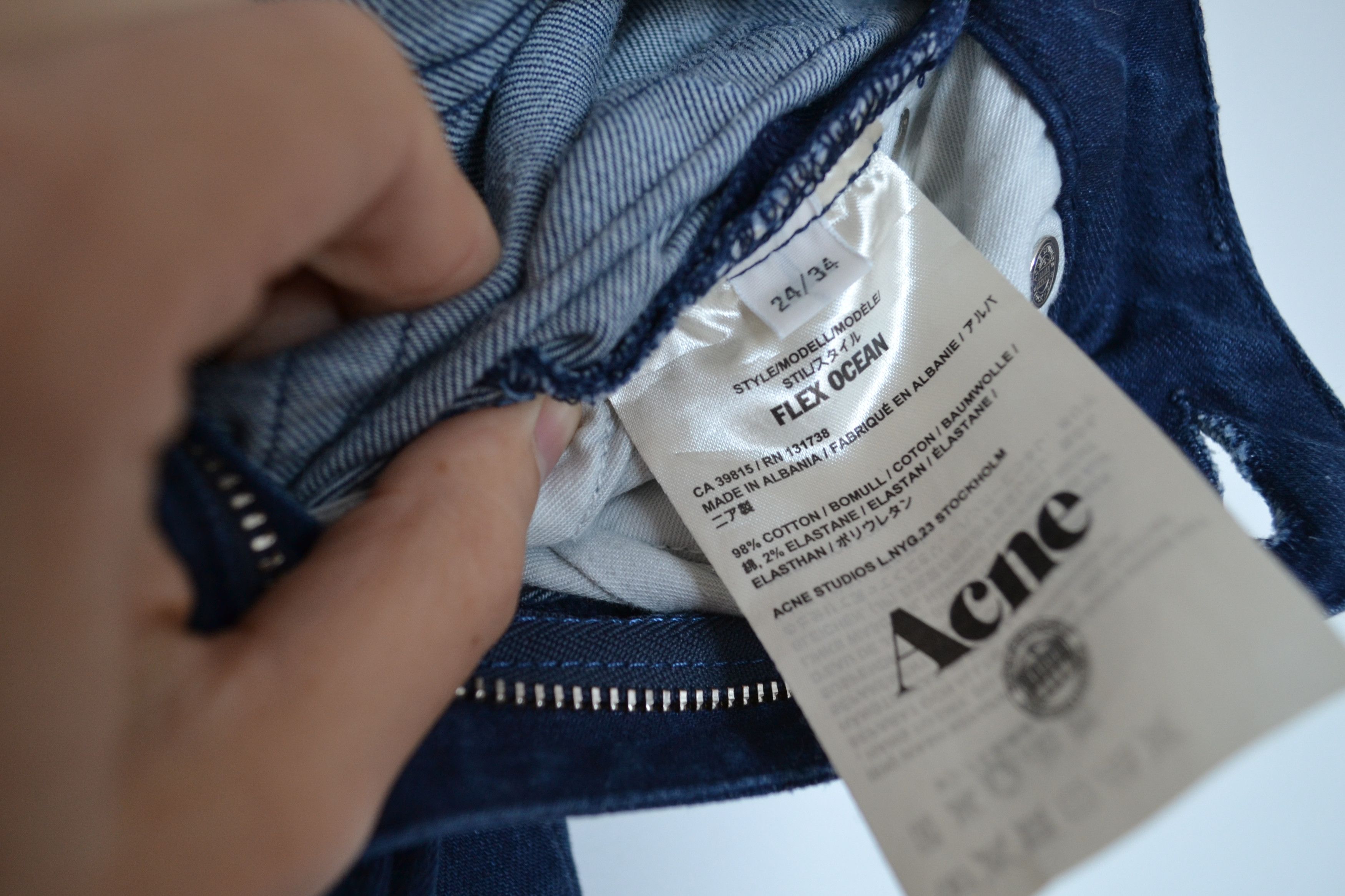 Acne Studios Acne Studios Jeans Denim Pants Cotton Pockets Size 24/34 Size 24" / US 00 / IT 34 - 4 Thumbnail
