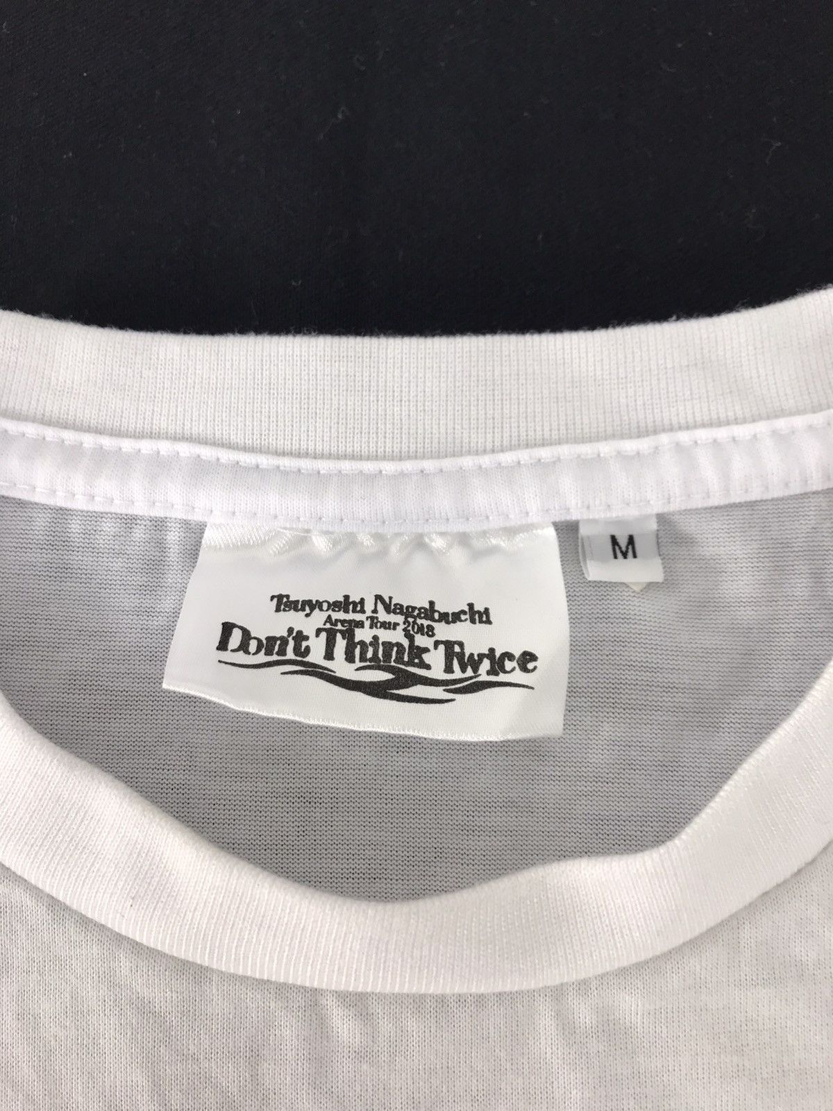 Band Tees Tsuyoshi Nagabuchi Arena Tour 2018 Dont Think Twice Tour Size US M / EU 48-50 / 2 - 4 Thumbnail