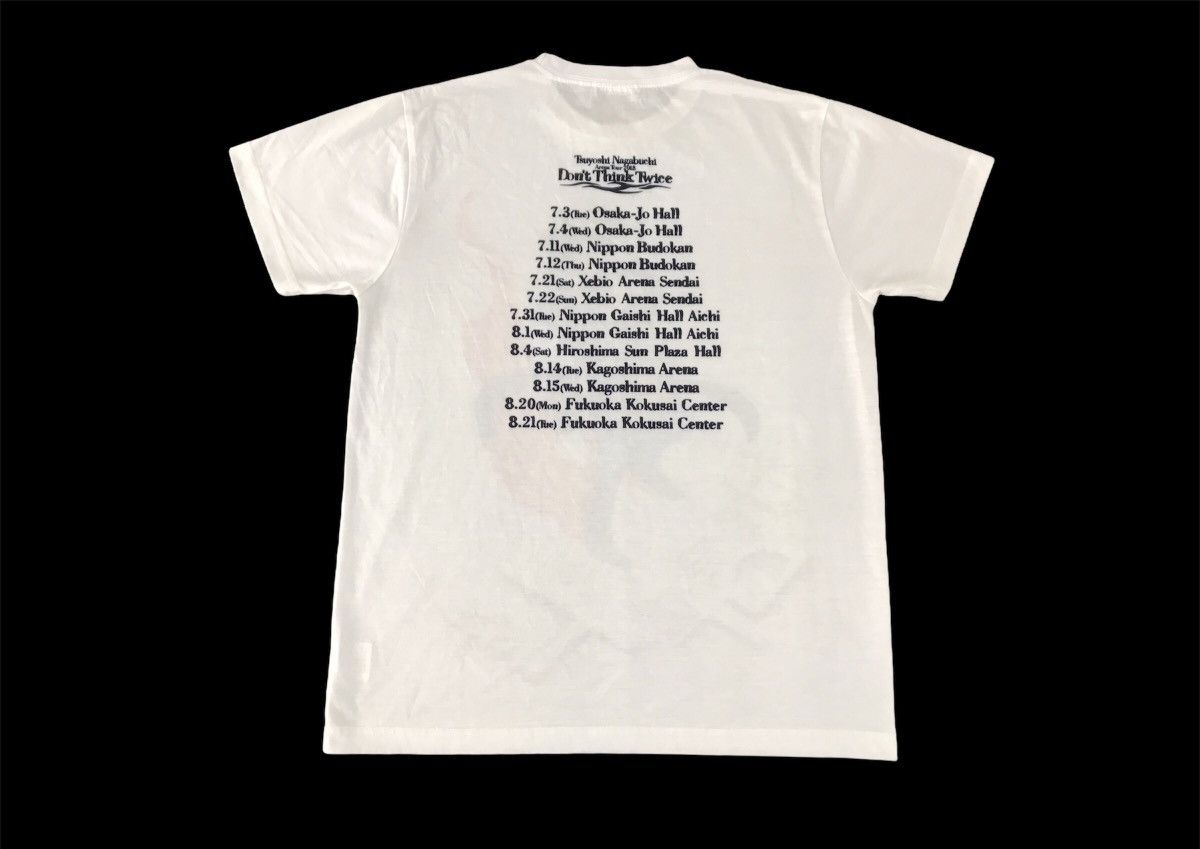 Band Tees Tsuyoshi Nagabuchi Arena Tour 2018 Dont Think Twice Tour Size US M / EU 48-50 / 2 - 2 Thumbnail