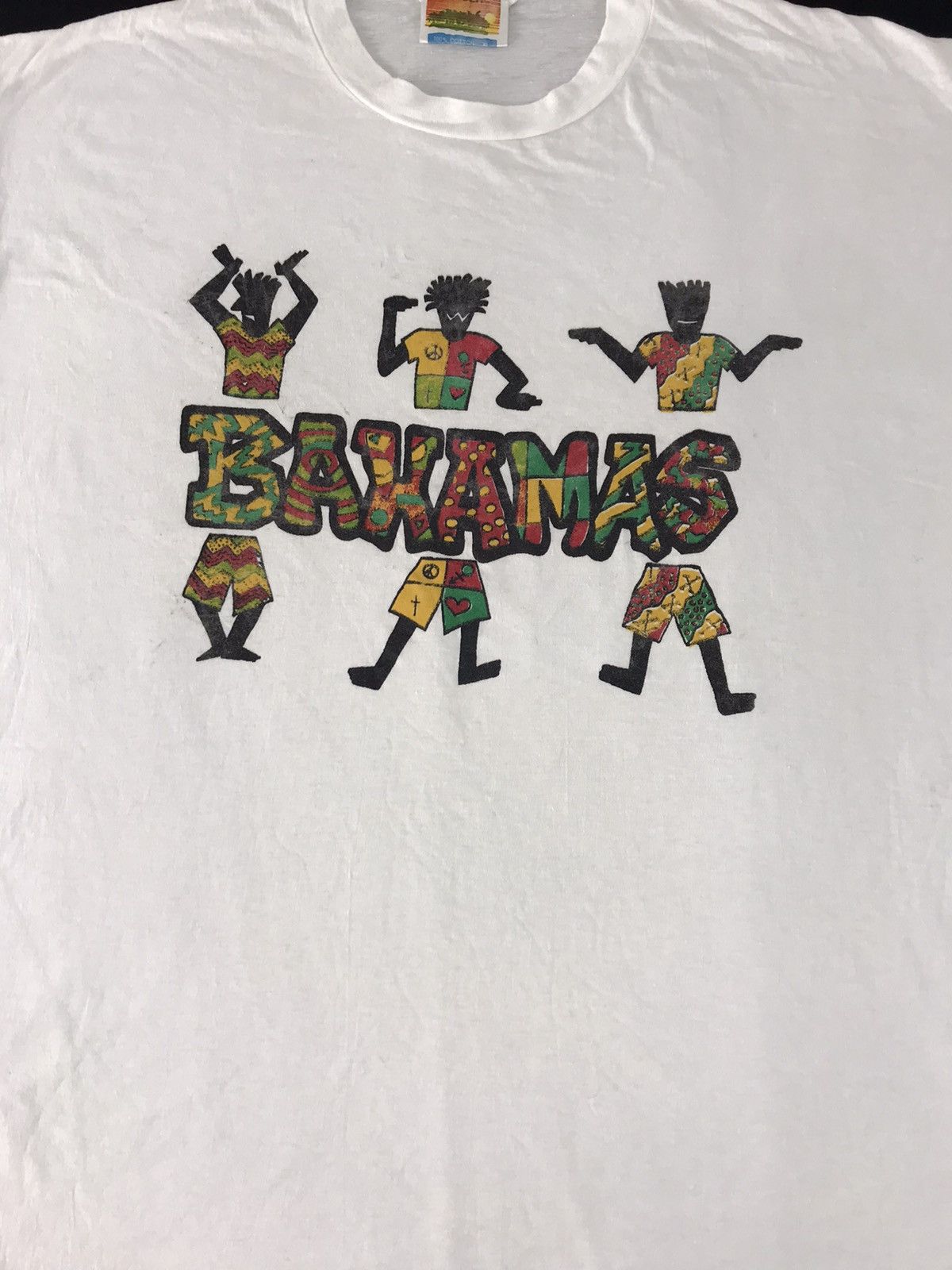 Vintage Bahamas Souvenir Tribe Aztec Tee Printed Unisex Wear Size US XL / EU 56 / 4 - 2 Thumbnail