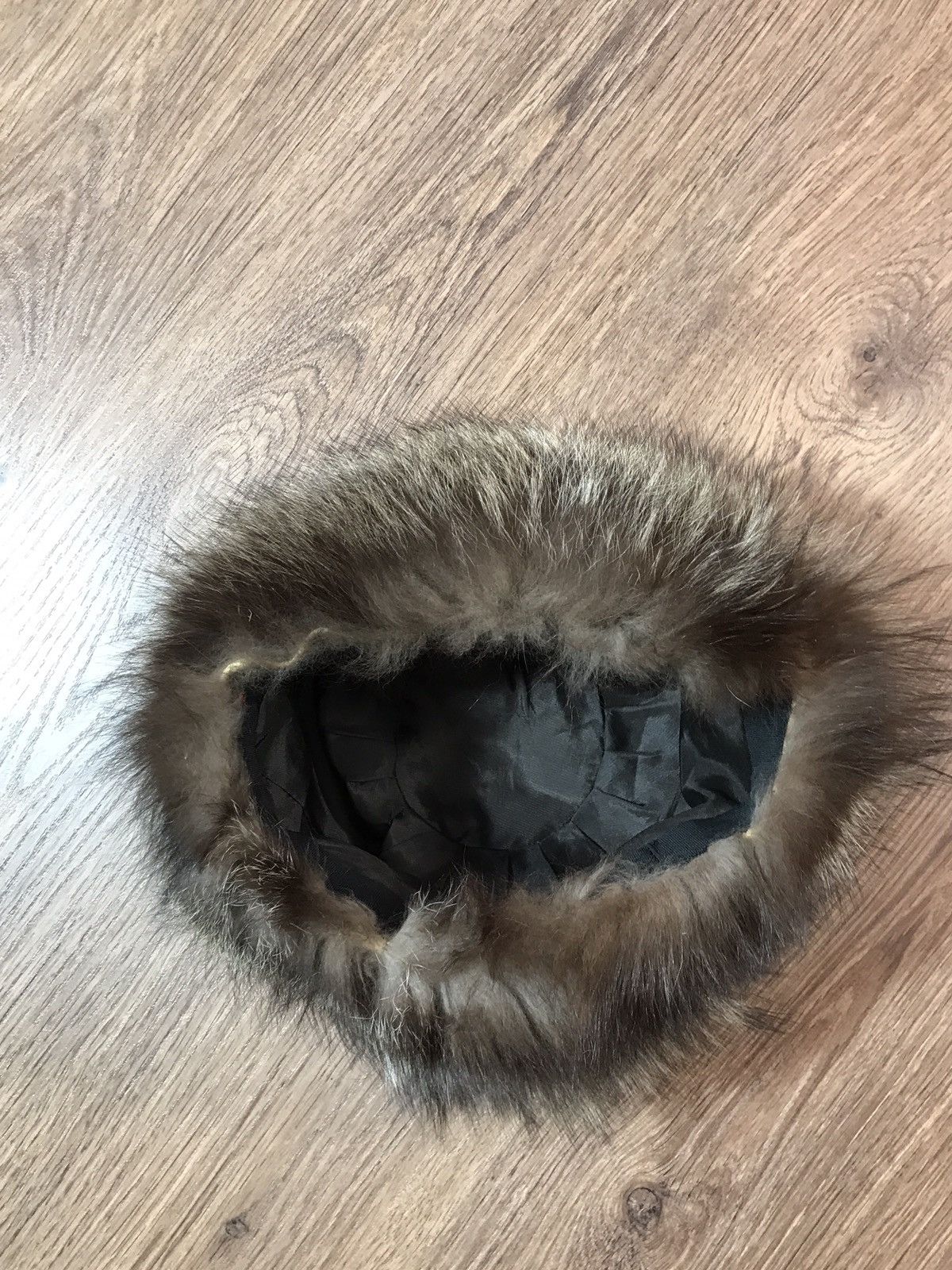 Vintage Vintage natural fuzzy hat 90s Size ONE SIZE - 5 Thumbnail