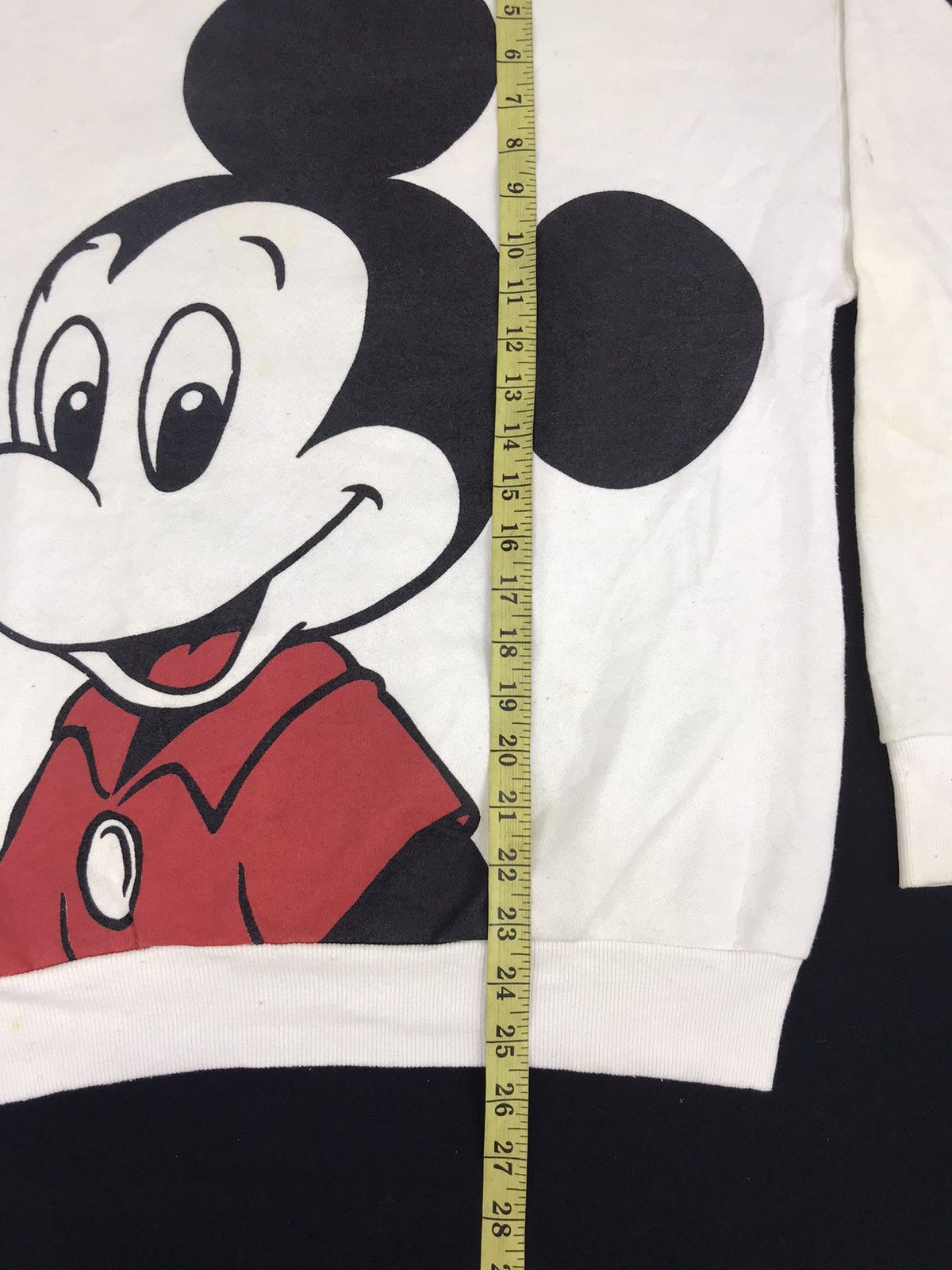 Mickey Mouse Vintage 80s Disney Mickey Mouse Sweatshirt Big Printed Size US L / EU 52-54 / 3 - 7 Thumbnail