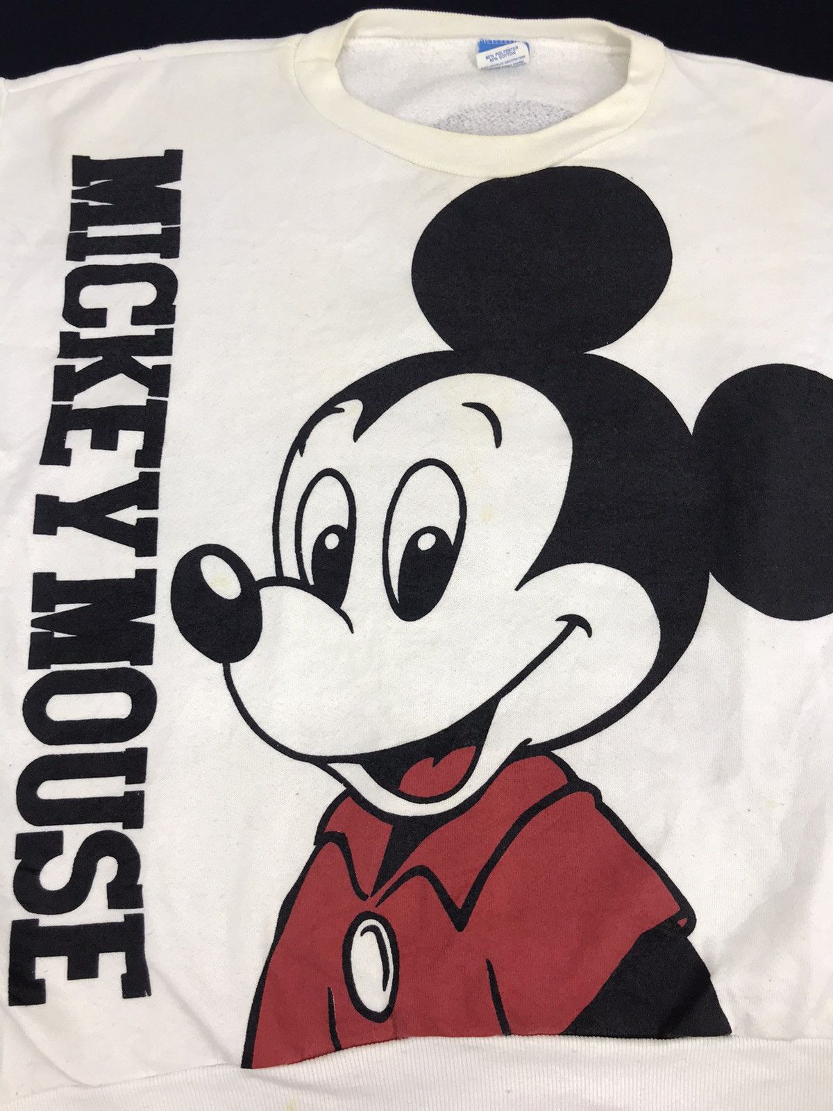Mickey Mouse Vintage 80s Disney Mickey Mouse Sweatshirt Big Printed Size US L / EU 52-54 / 3 - 3 Thumbnail