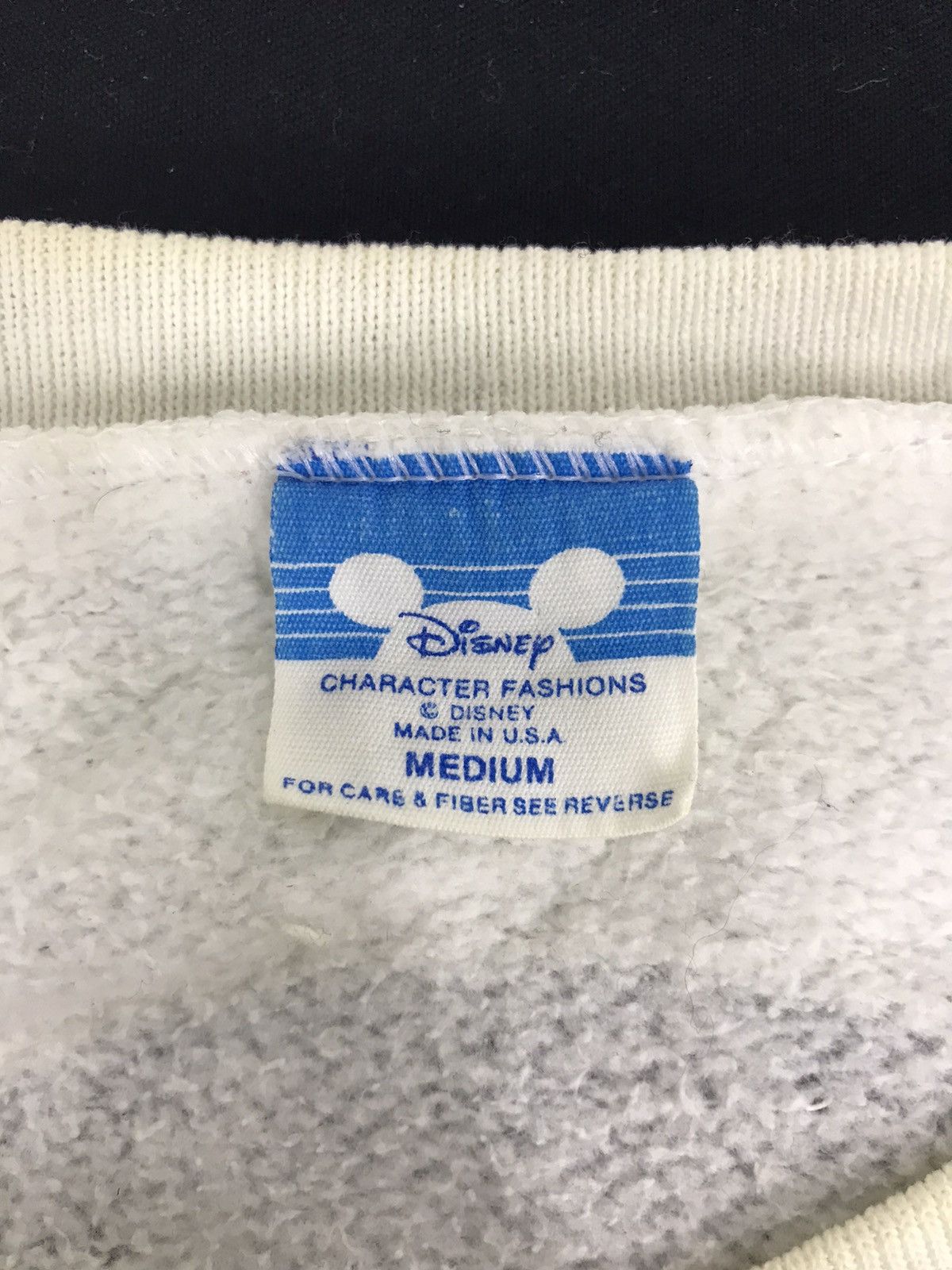 Mickey Mouse Vintage 80s Disney Mickey Mouse Sweatshirt Big Printed Size US L / EU 52-54 / 3 - 4 Thumbnail