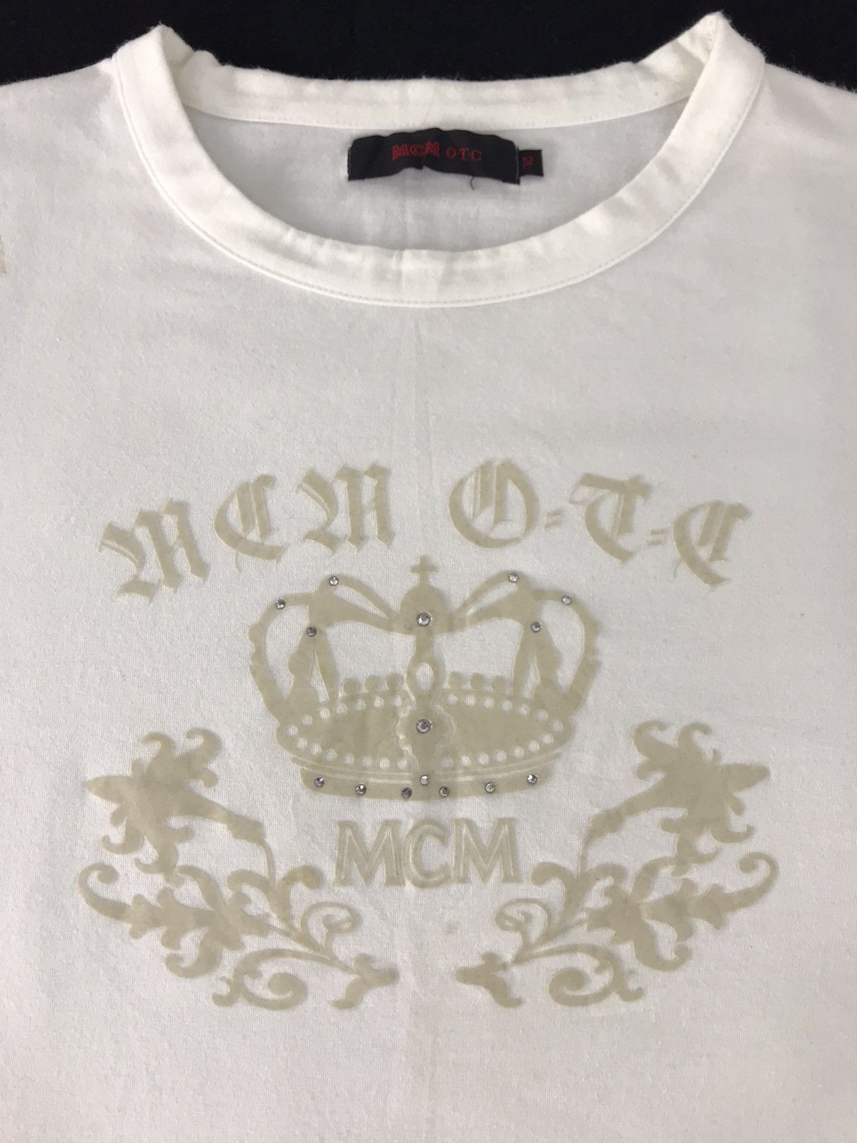 Designer MCM O.T.C Over The Counter Big Crown Logo Tee Size M Size M / US 6-8 / IT 42-44 - 2 Thumbnail