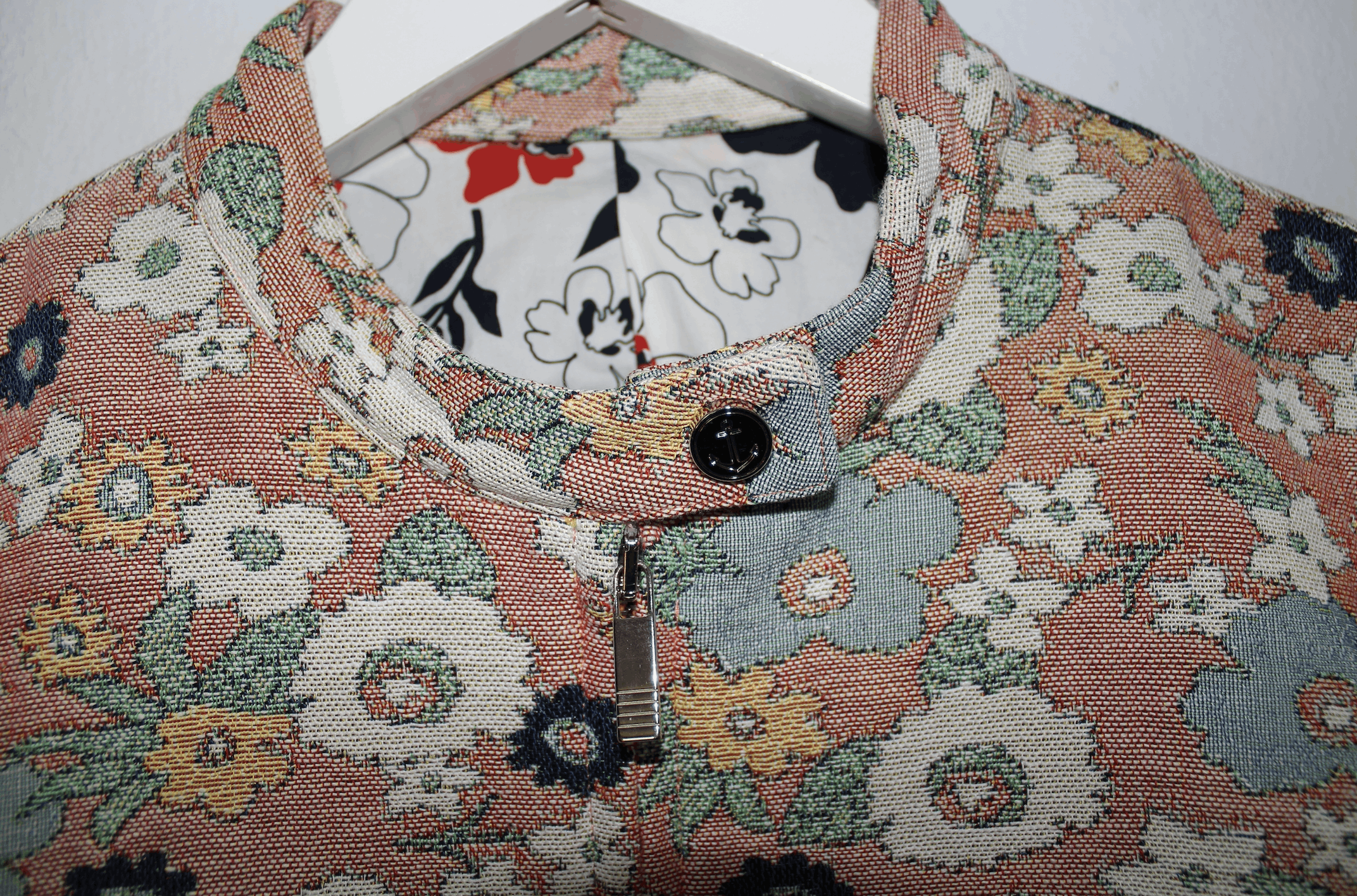 Thom Browne Floral Jacquard Tapestry Bomber Jacket Size US S / EU 44-46 / 1 - 8 Thumbnail