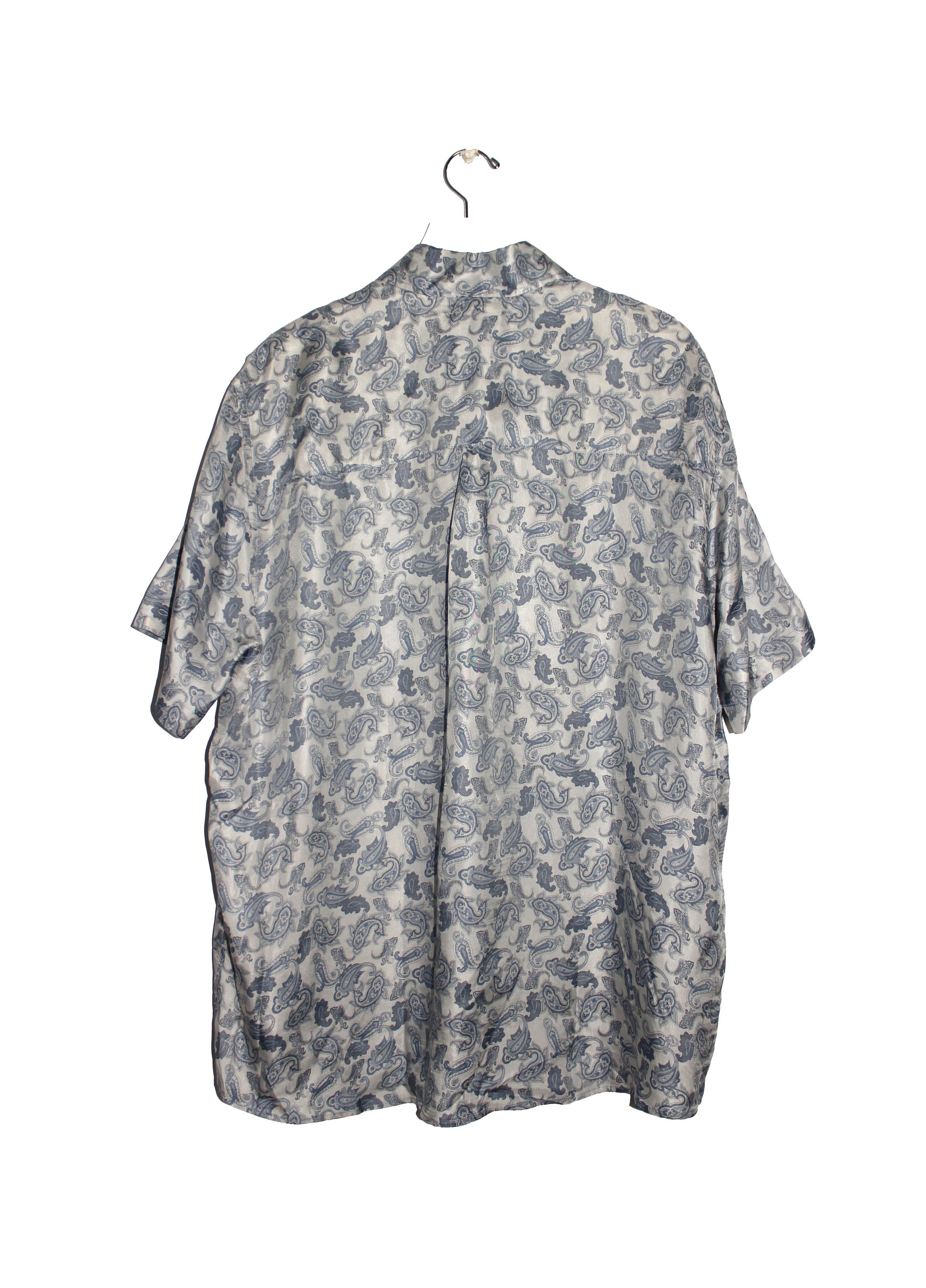 Our Legacy Burrowed Paisley Shirt Size US S / EU 44-46 / 1 - 2 Thumbnail