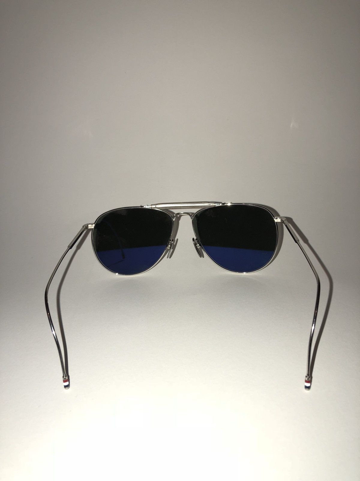 Thom Browne Mirrored Aviator Sunglasses Size ONE SIZE - 5 Thumbnail