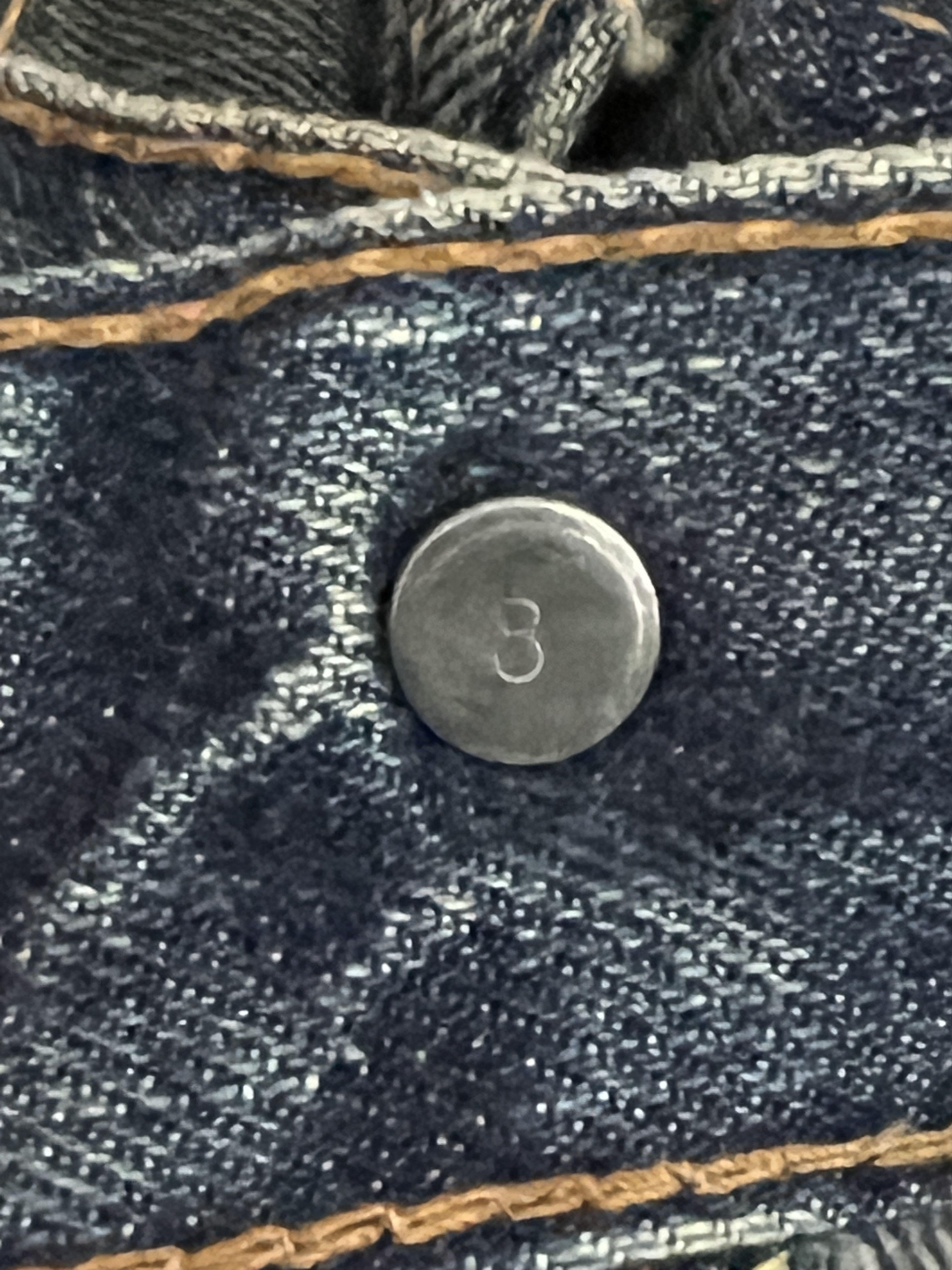 Levi's 1960s Levi's 501 Distressed Redline Selvedge Big E #8 Denim Size US 32 / EU 48 - 12 Thumbnail