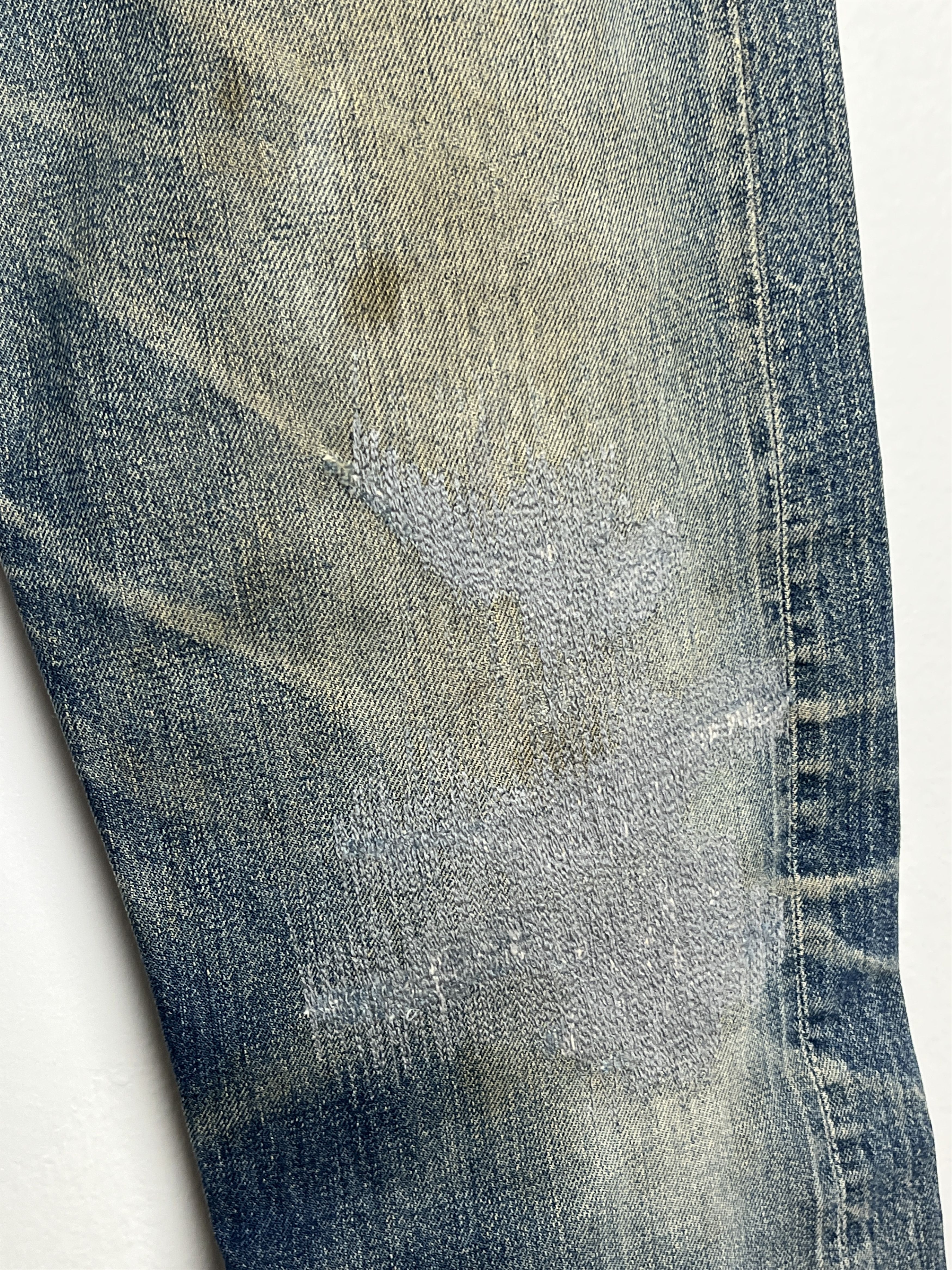 Levi's 1960s Levi's 501 Distressed Redline Selvedge Big E #8 Denim Size US 32 / EU 48 - 6 Thumbnail