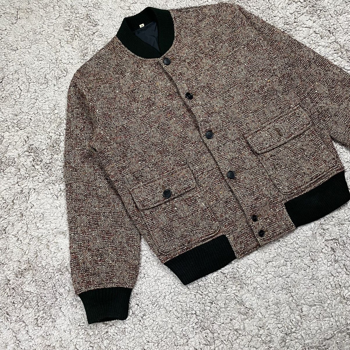 Japanese Brand × Vintage Vintage Japan Wool Bomber Jacket Size US M / EU 48-50 / 2 - 3 Thumbnail