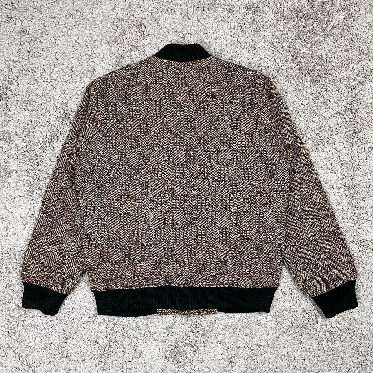Japanese Brand × Vintage Vintage Japan Wool Bomber Jacket Size US M / EU 48-50 / 2 - 2 Thumbnail