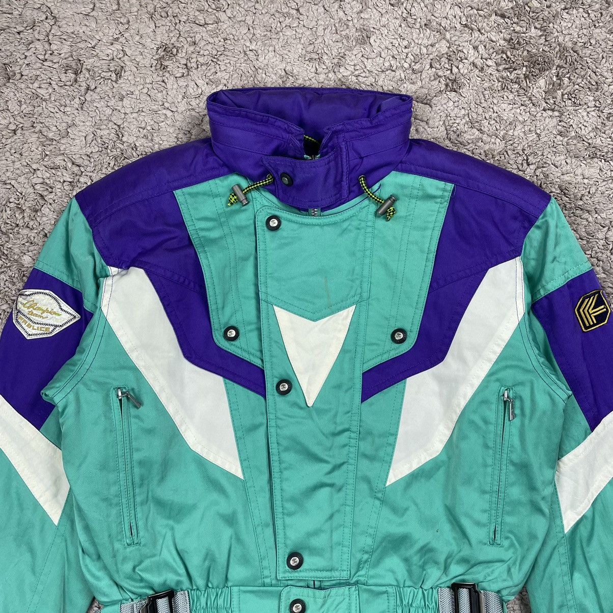 Japanese Brand × Vintage Vintage Japan Fablice Multicolour Hidden Hoodie Jacket Size US XL / EU 56 / 4 - 5 Thumbnail