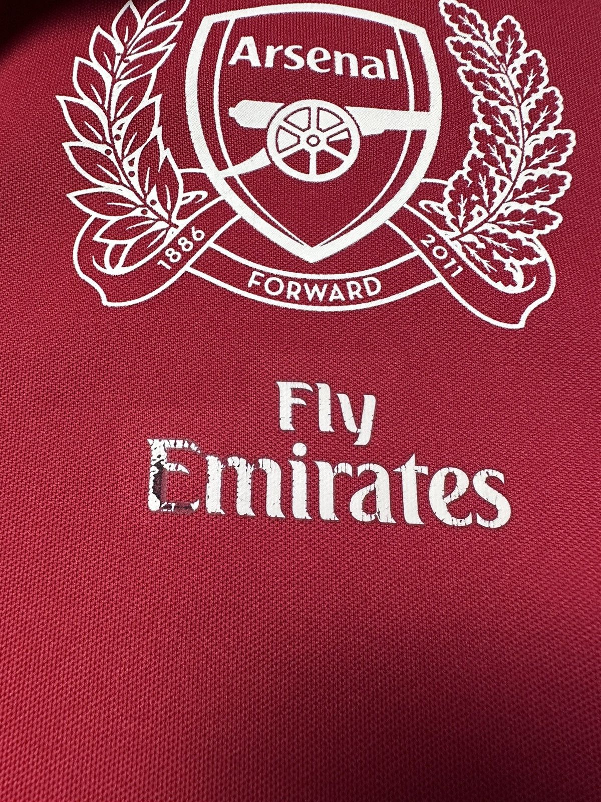 Nike × Vintage Vintage Arsenal Nike track jacket size L logo Size US L / EU 52-54 / 3 - 8 Thumbnail